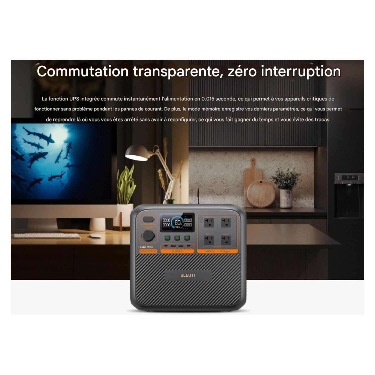 BLUETTI Premium AC270P Portable Power Station 2,073.6Wh LiFePO4 Battery 6,000+ Life and Fast Charge