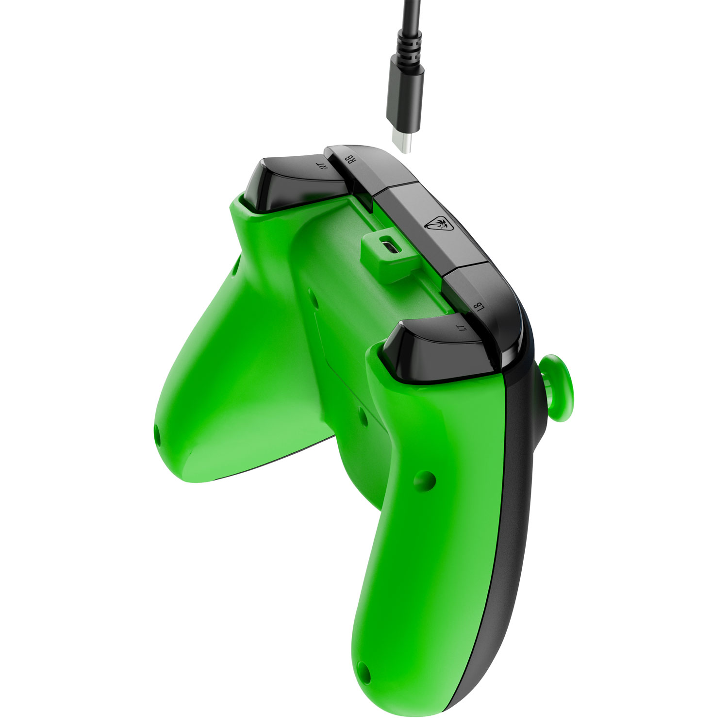 Manette avec fil Rematch Core de Turtle Beach pour Xbox Series X/S/Xbox One - Noir/vert