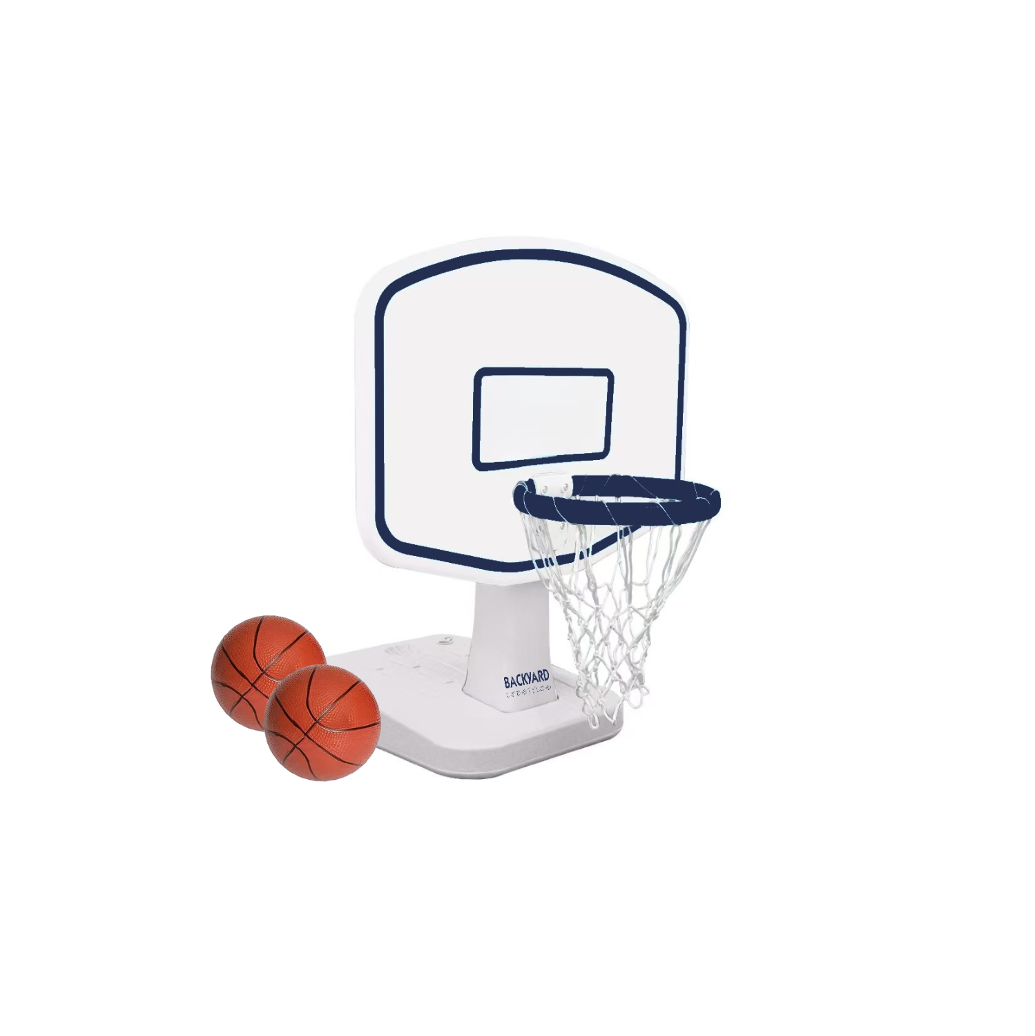 Backyard Lifestyles - Poolside Basketball Hoop – White