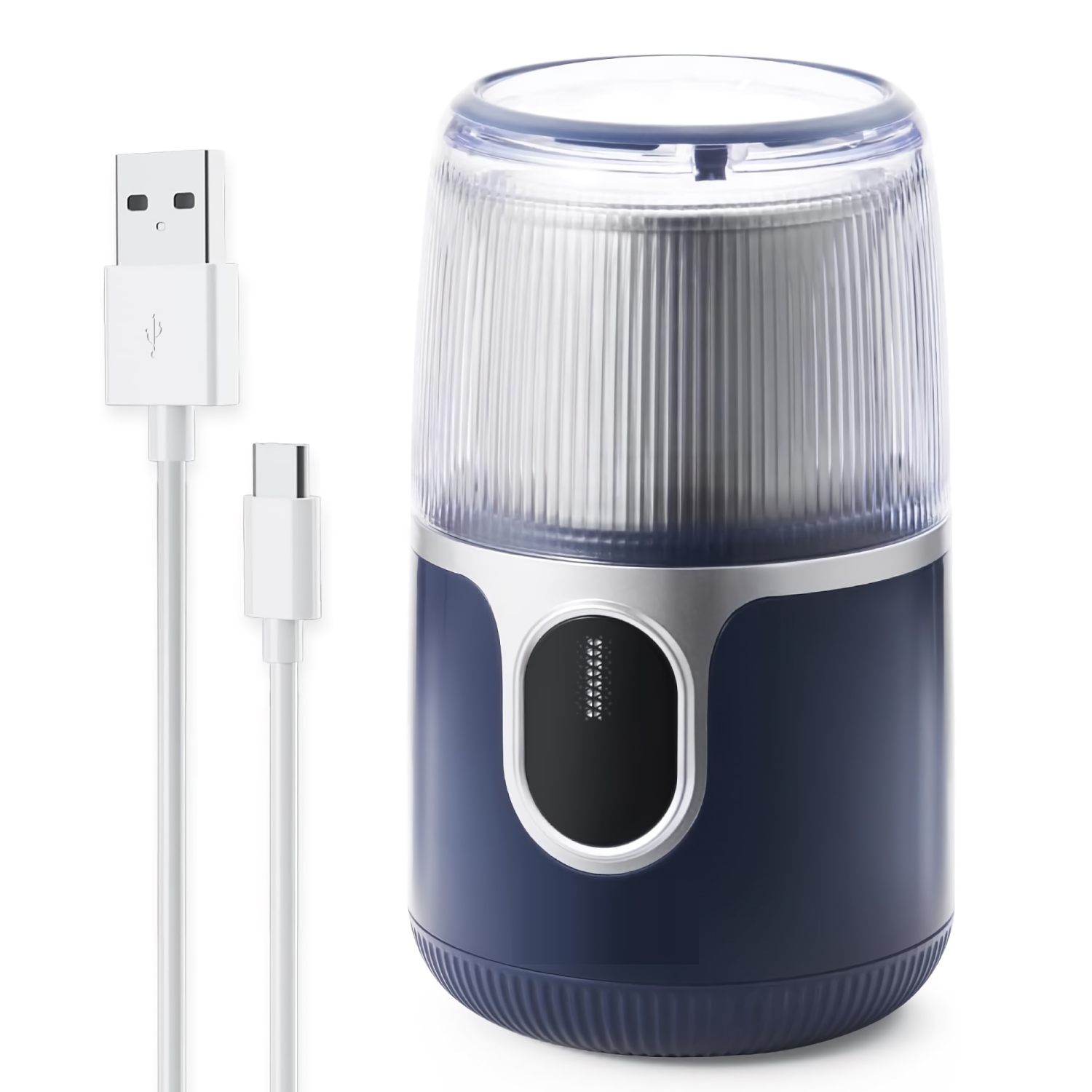 Cordless Coffee Grinder, Electric Bean Spice Grinder with 304 Stainless Steel Blade, 85 Grinds Per Charge for Home, Kitchen