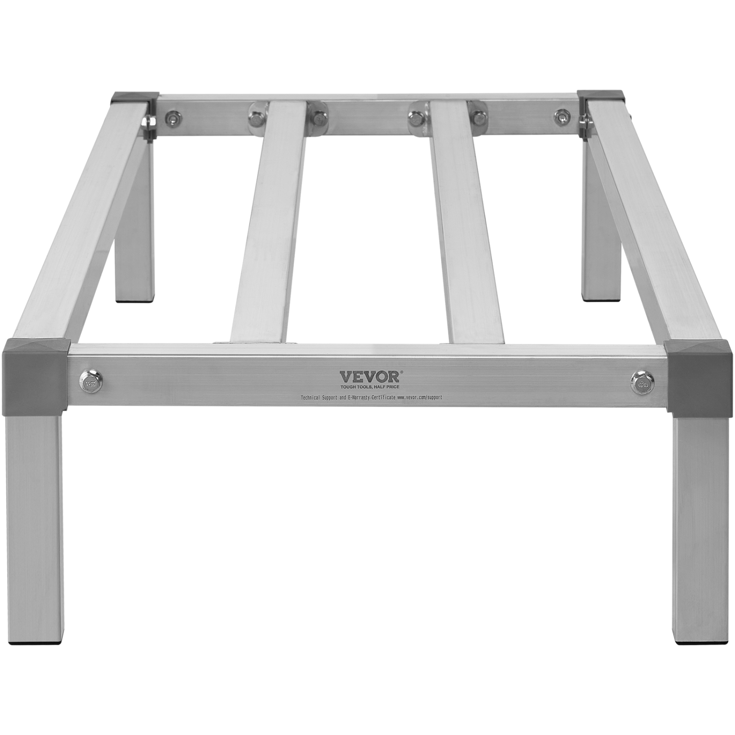 VEVOR 48” x 20”Aluminum Dunnage Rack,Food Floor Rack, 8” Off the Floor,1000 lbs Capacity All-Welded Aluminum Storage Rack, for Storage in