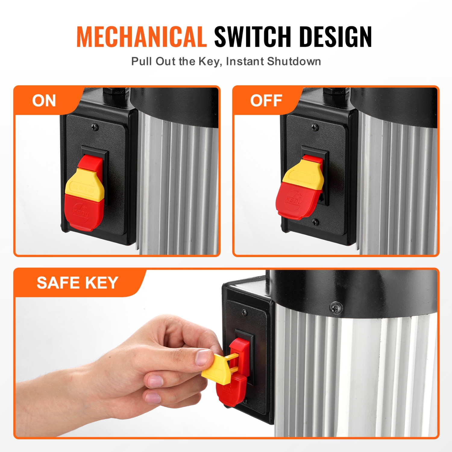 Machine à mortaises VEVOR 370&nbsp;W, machine à mortiser 1725&nbsp;tr/min 1/2 pour le travail du bois avec ciseaux en bois de 3/8-po 1/4, pour créer