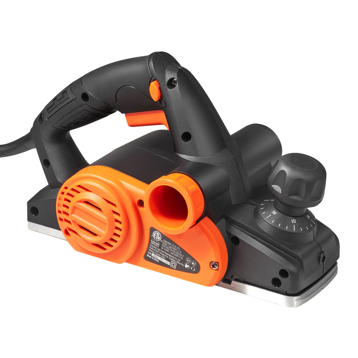 VEVOR 3-1/4" width Corded Electric Hand Planer, 16500 RPM High-Speed Powerful Electric Handheld Planers for Woodworking, Wood Chamfer DIY, Smooth