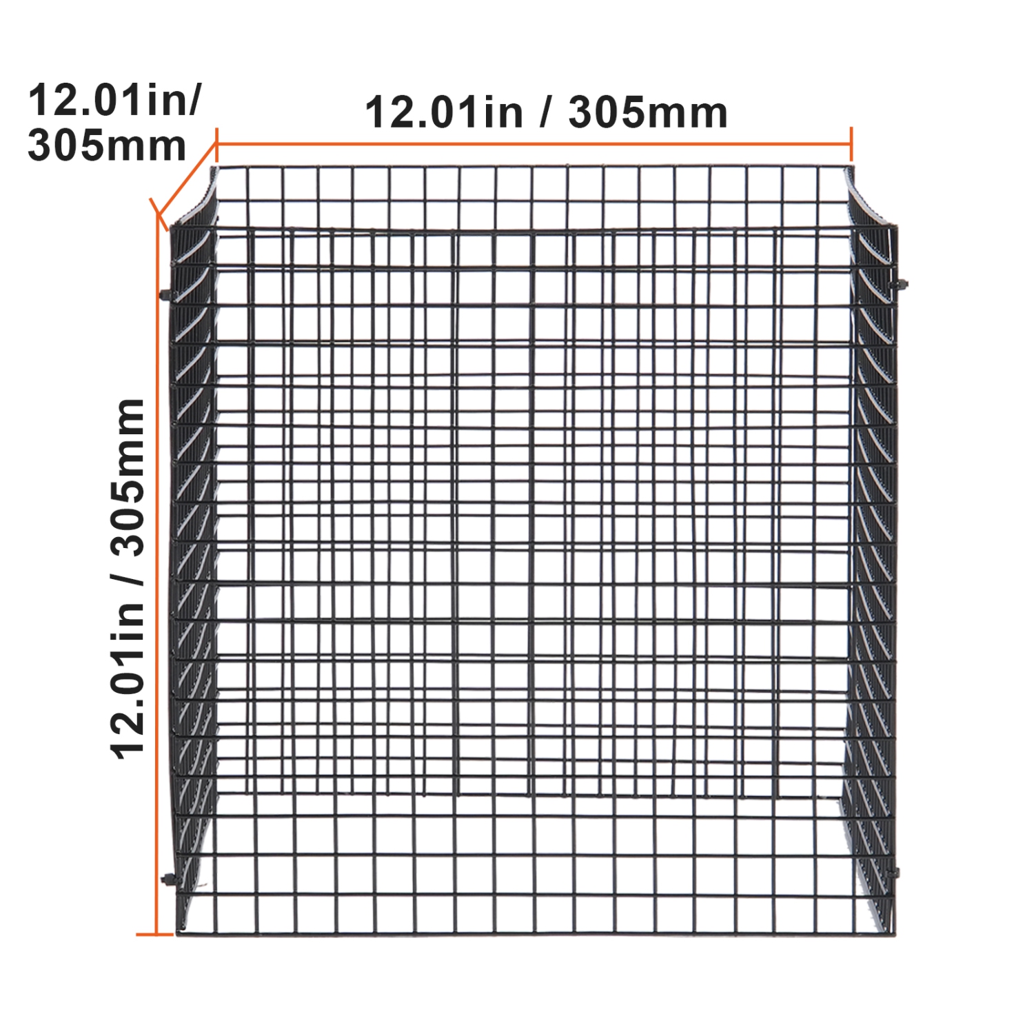 VEVOR 10 Pack Plant Protector from Animals, 12'' x 12'' Chicken Plant Protector, Plant Cages for Plants, Flowers & Vegetables, Keeps Bunny Chicken