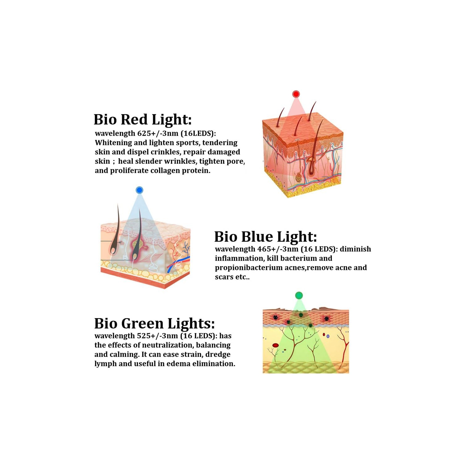 Ultrasonic beauty device, High Frequency Facial Machine & Skin Tightening Machine, Facial Lifting Machine Anti-aging Anti-wrinkle RF EMS LED Light