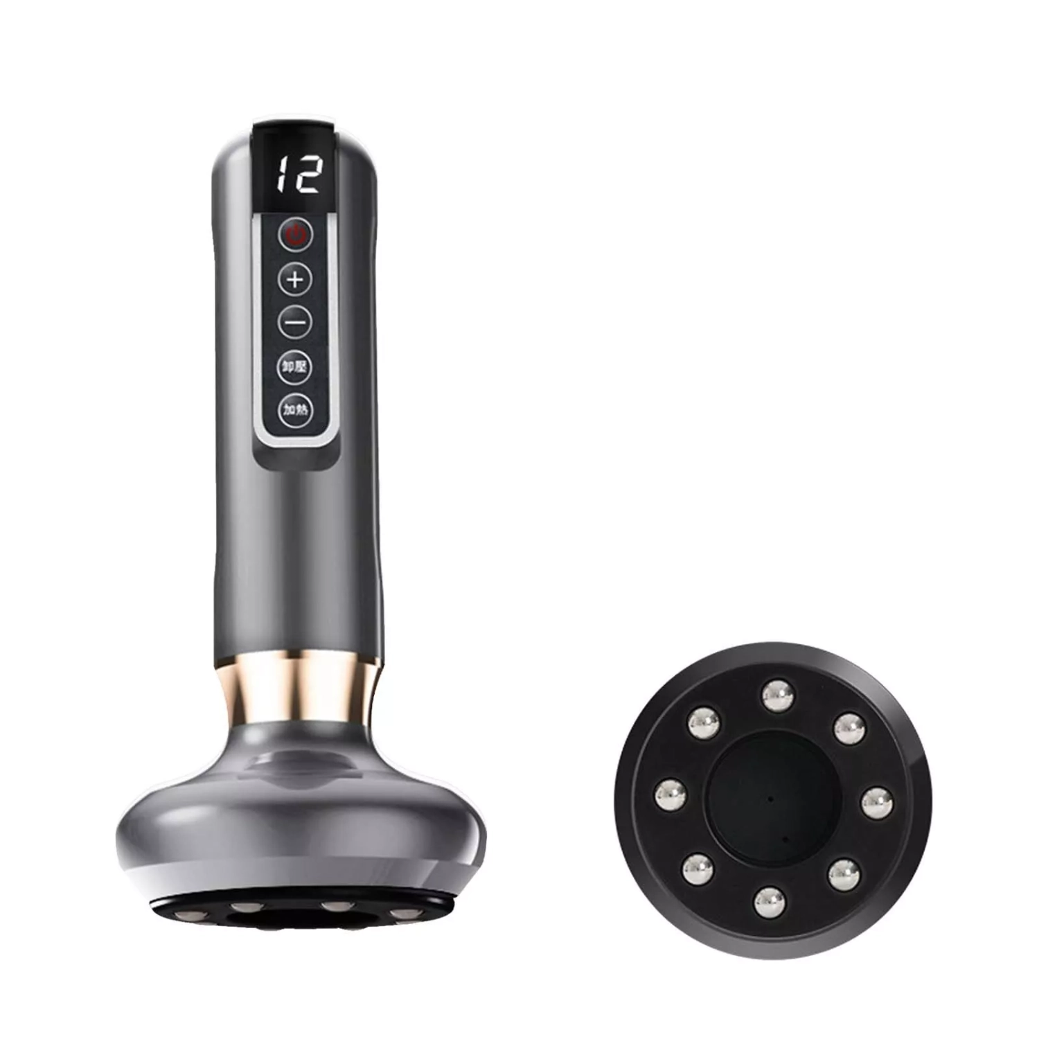 Appareil de massage électrique Aspiration Élimination des graisses Santé tout le corps Grattage Chauffage infrarouge Massothérapie perte de poids -