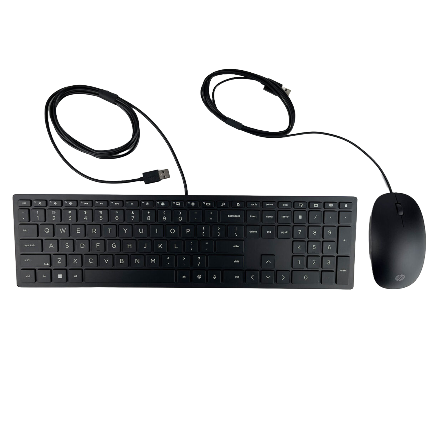 Refurbished HP 310 Keyboard and Mouse Combo – Wired, Black (M55010-DB1)