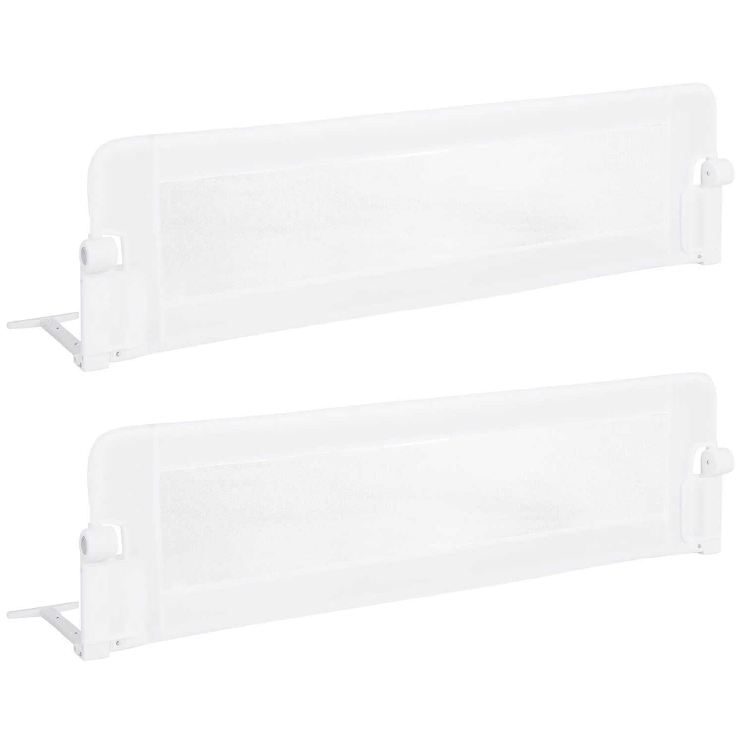 Gymax Bed Rail Guard for Toddlers 60'' & for Crib Twin Double Queen & King Size Bed