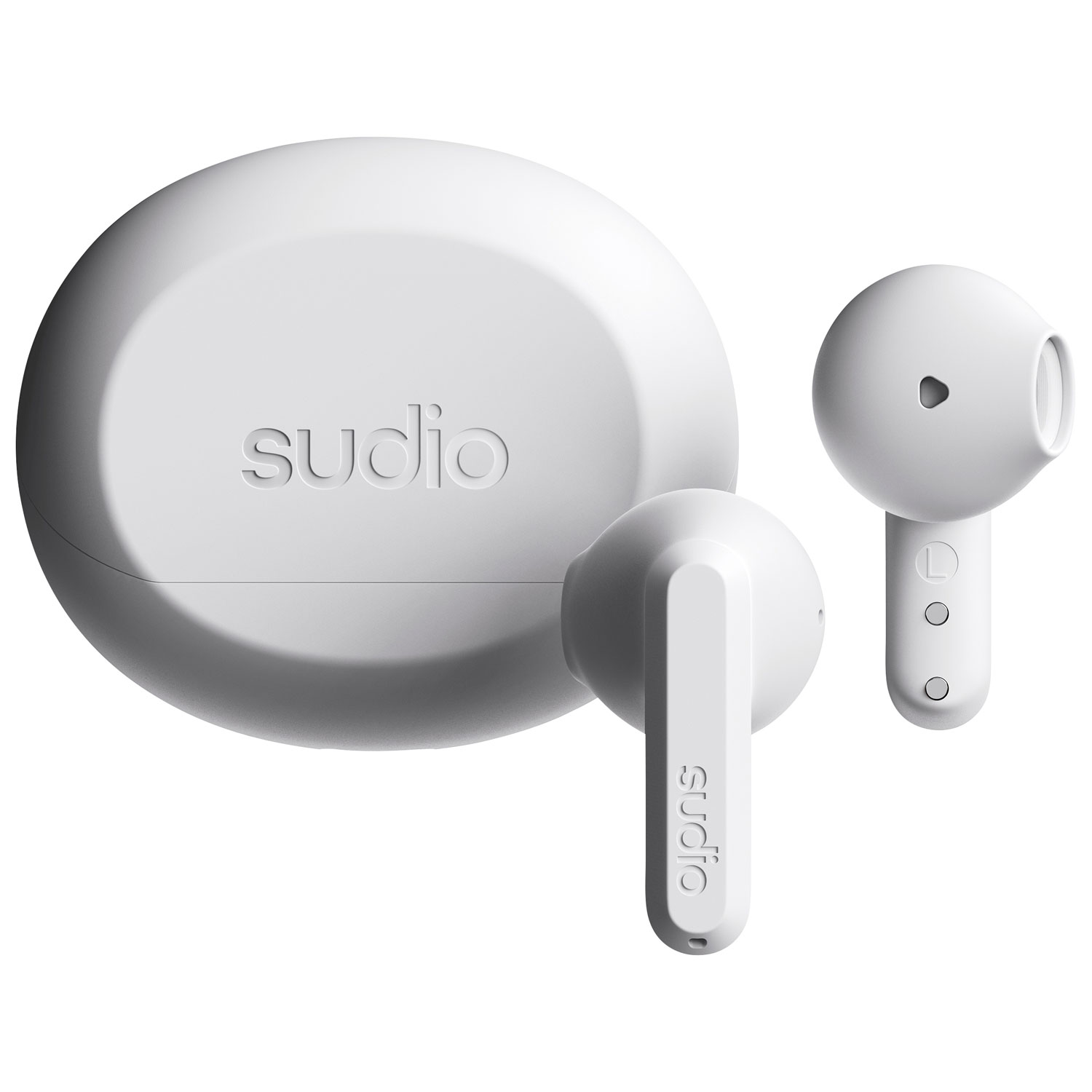 Sudio A3 Audio In-Ear True Wireless Earbuds - White