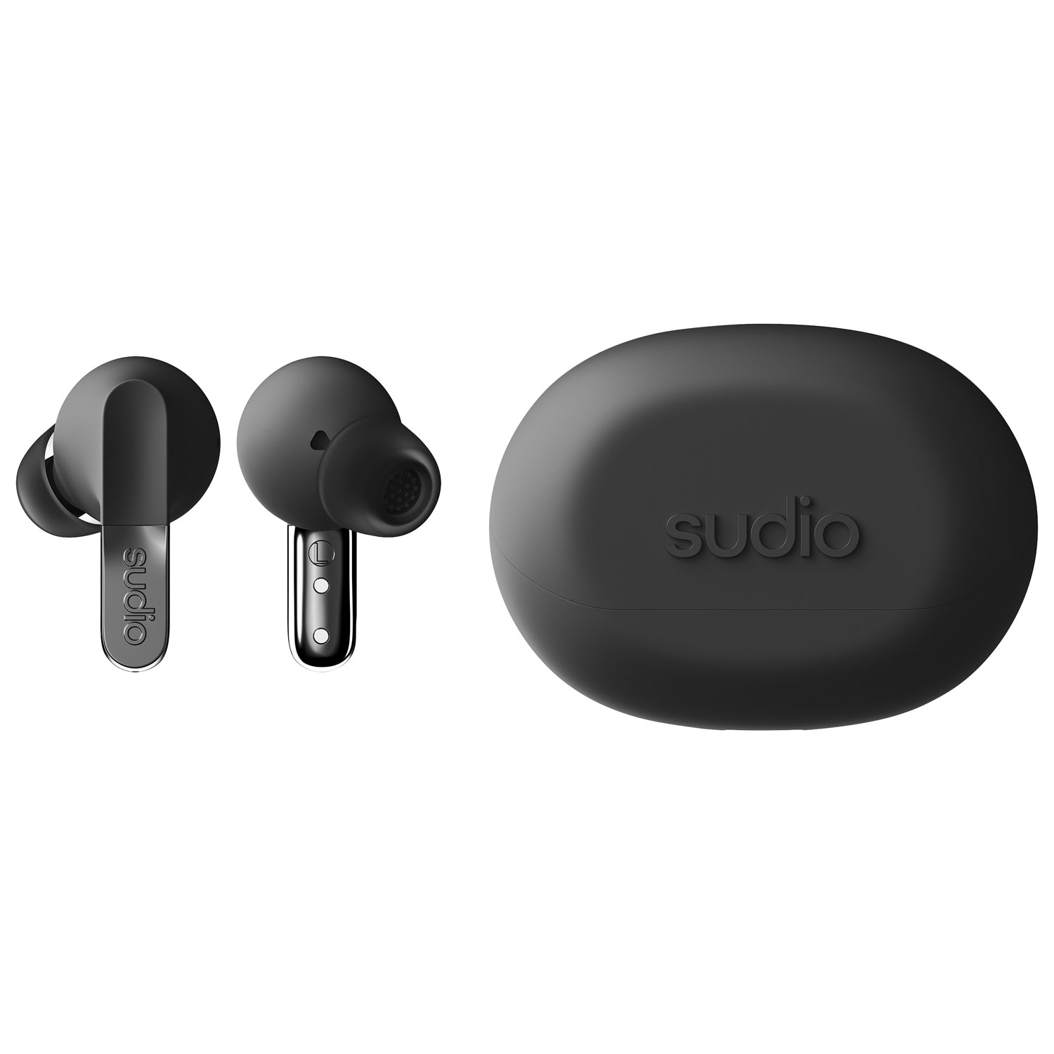 Sudio N3 Pro Audio In-Ear Noise Cancelling True Wireless Earbuds - Black