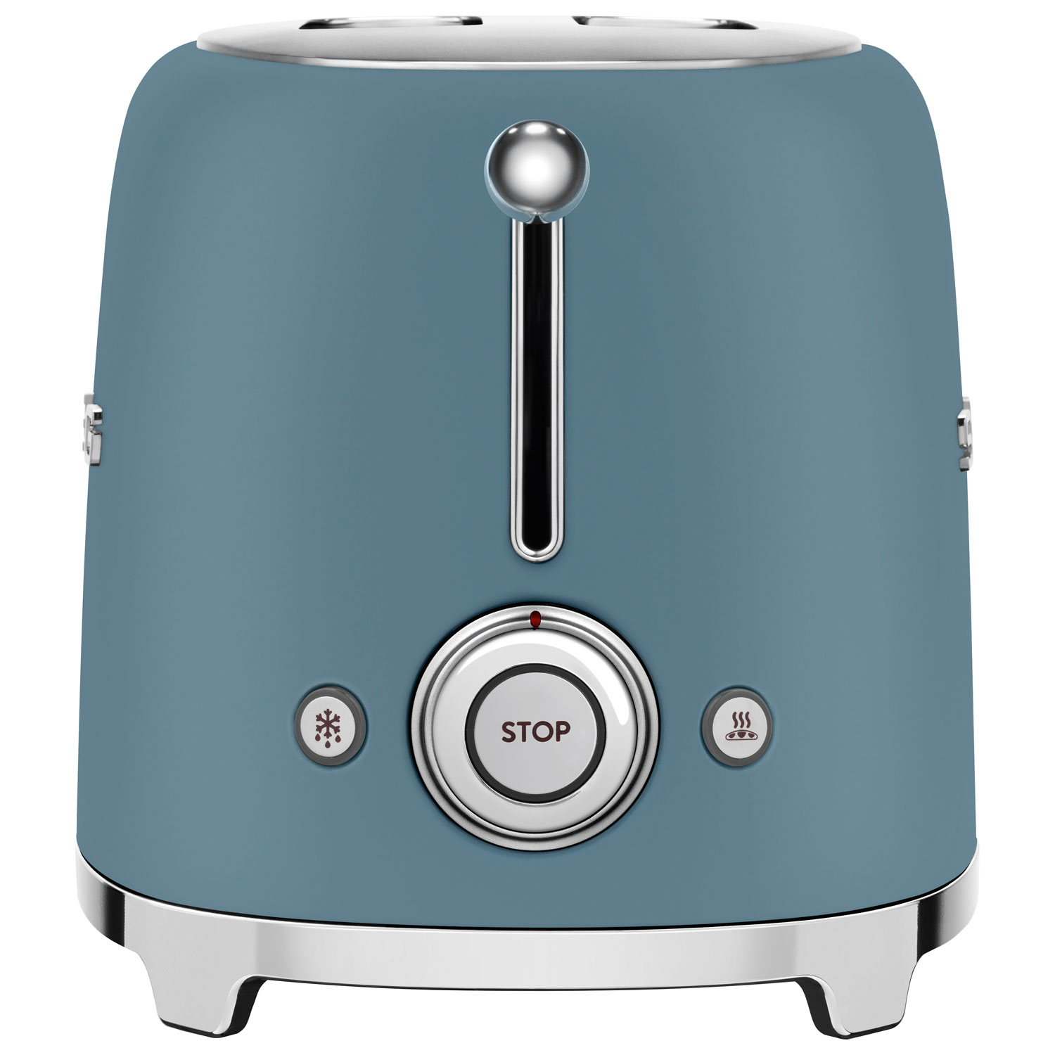 Grille-pain rétro des années 50 de Smeg - 2 fentes - Bleu tempête