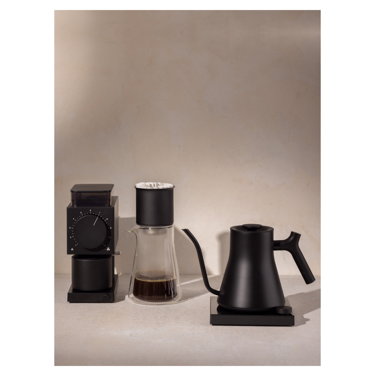 FELLOW Ode Brew Grinder (120V) - White