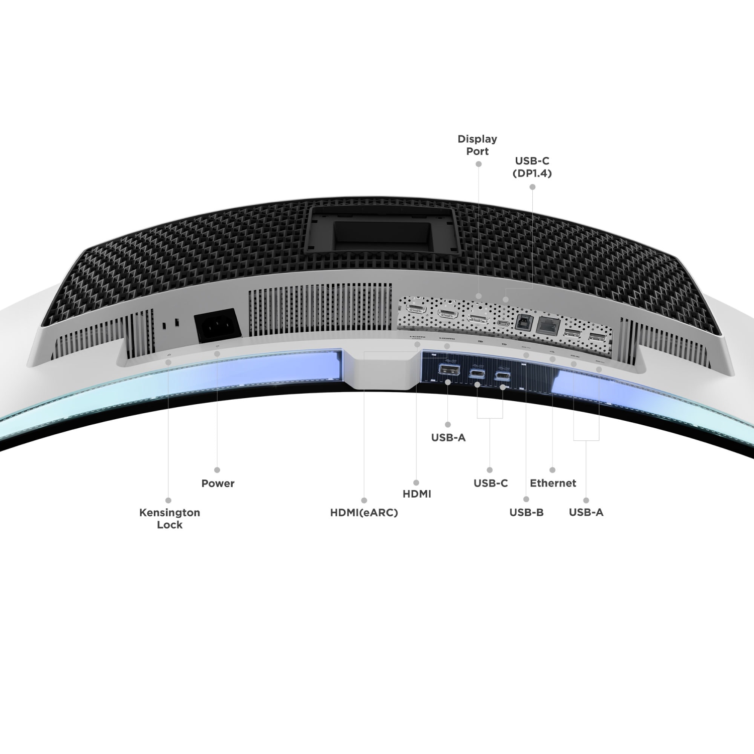 Moniteur de jeu incurvé WQHD USB-C 240&nbsp;Hz OLED 10 34&nbsp;po Legion Pro 34WD de Lenovo pour le jeu