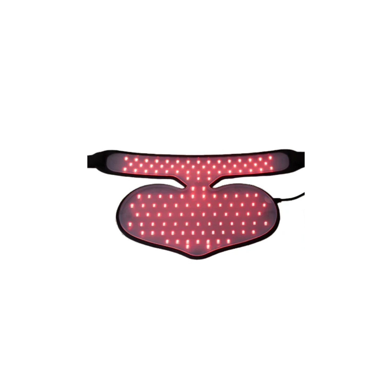 EZ-X Pro Red Light Chest & Neck Mask - Near-Infrared & Red Light Therapy for Neck & Chest - Extra Power - 240 LEDs - Wireless LED Light Therapy for