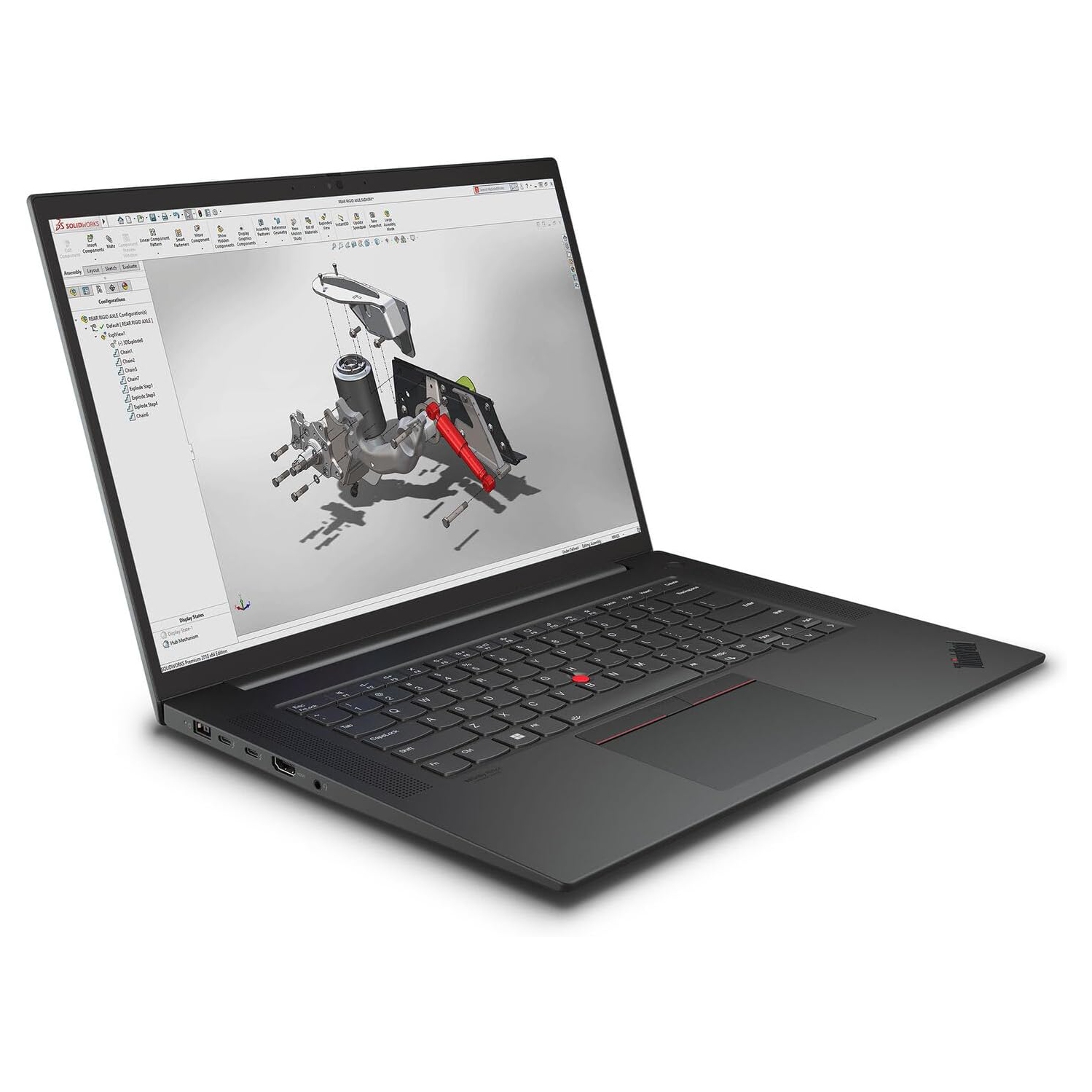 Boîte ouverte - Portable 16&nbsp;po ThinkPad P1 Gen 6 de Lenovo, Core i9-13ᵉ gén d'Intel. 2,6&nbsp;GHz, mémoire vive 32&nbsp;Go, 1&nbsp;To NVMe SSD,