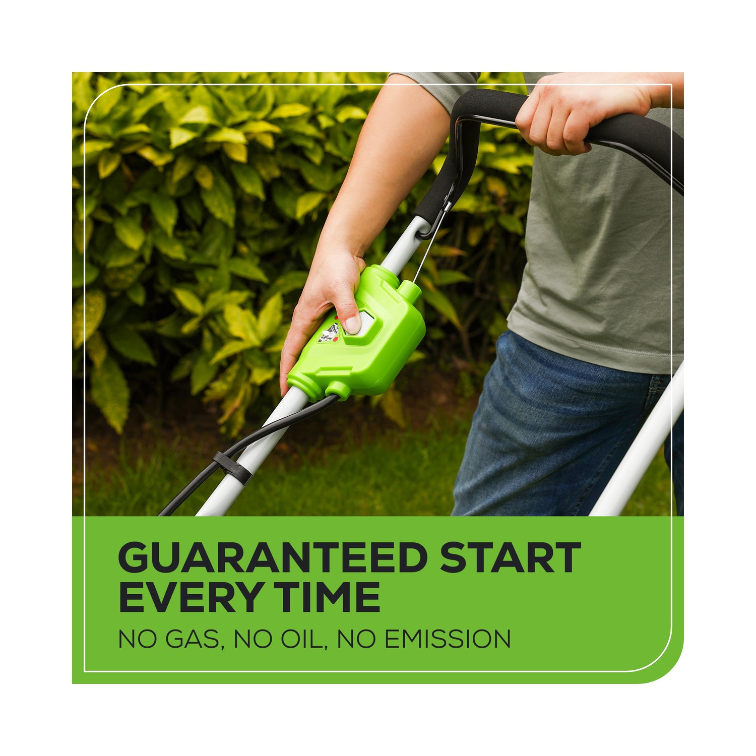 Greenworks 40V 17" Cordless Push Lawn Mower, 4.0 AH Battery and Charger Included [75+ Compatible Tools]