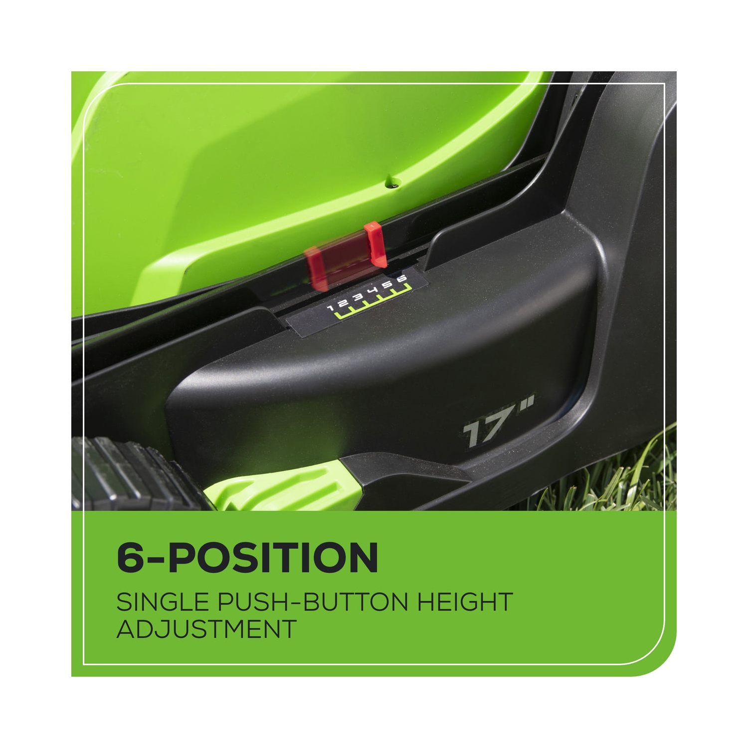 Greenworks 40V 17" Cordless Push Lawn Mower, 4.0 AH Battery and Charger Included [75+ Compatible Tools]