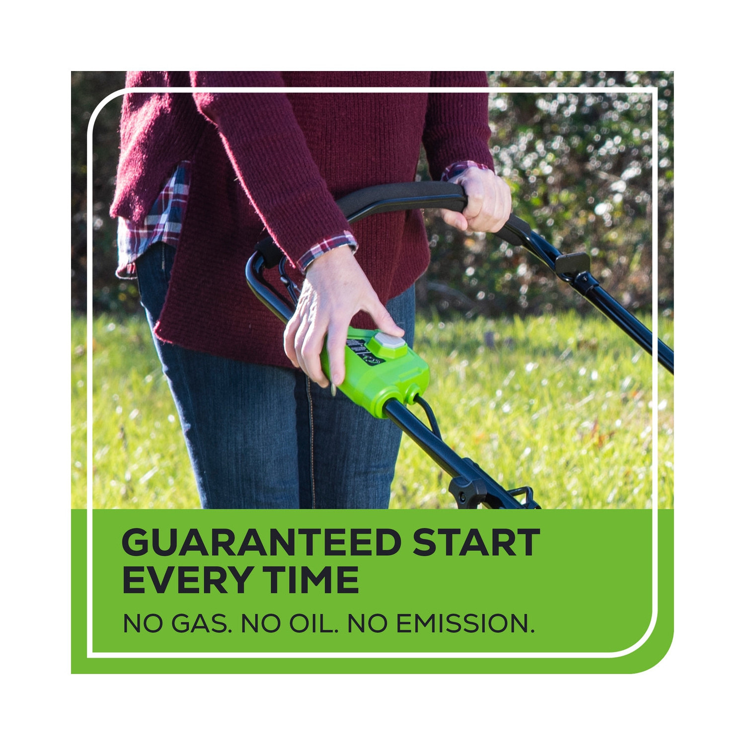 Greenworks 40V 20" Brushless Cordless Push Lawn Mower, 4.0 AH Battery and Charger Included [75+ Compatible Tools]