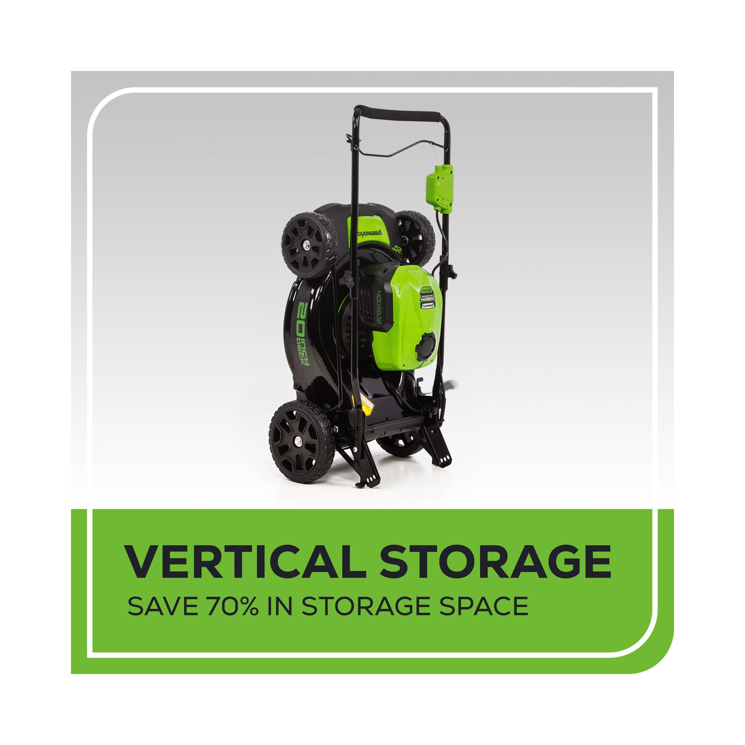 Greenworks 40V 20" Brushless Cordless Push Lawn Mower, 4.0 AH Battery and Charger Included [75+ Compatible Tools]