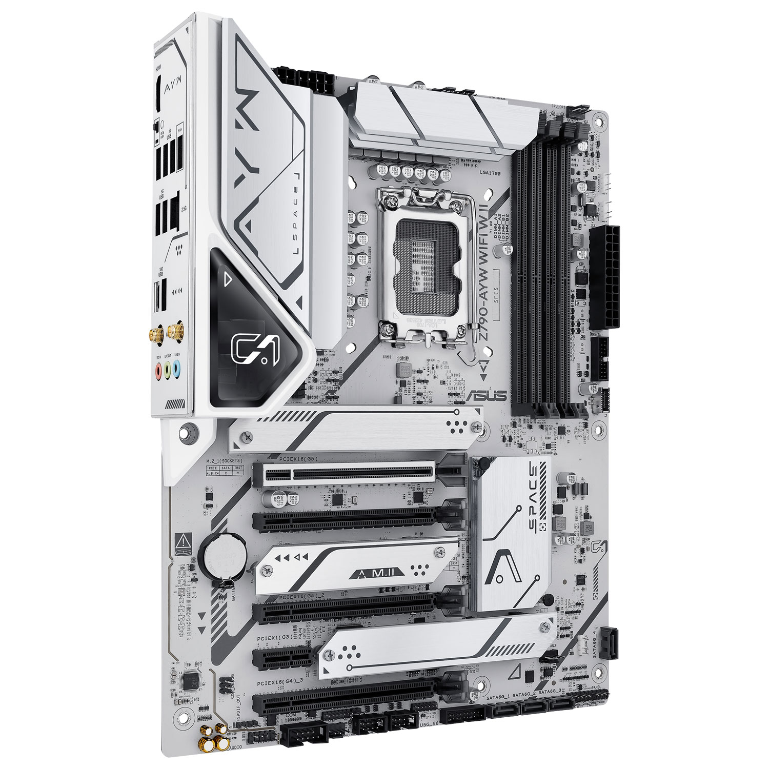 Carte mère Z790-AYW WIFI W II ATX LGA 1700 d'ASUS pour processeurs de 12e/13e/14e génération d'Intel