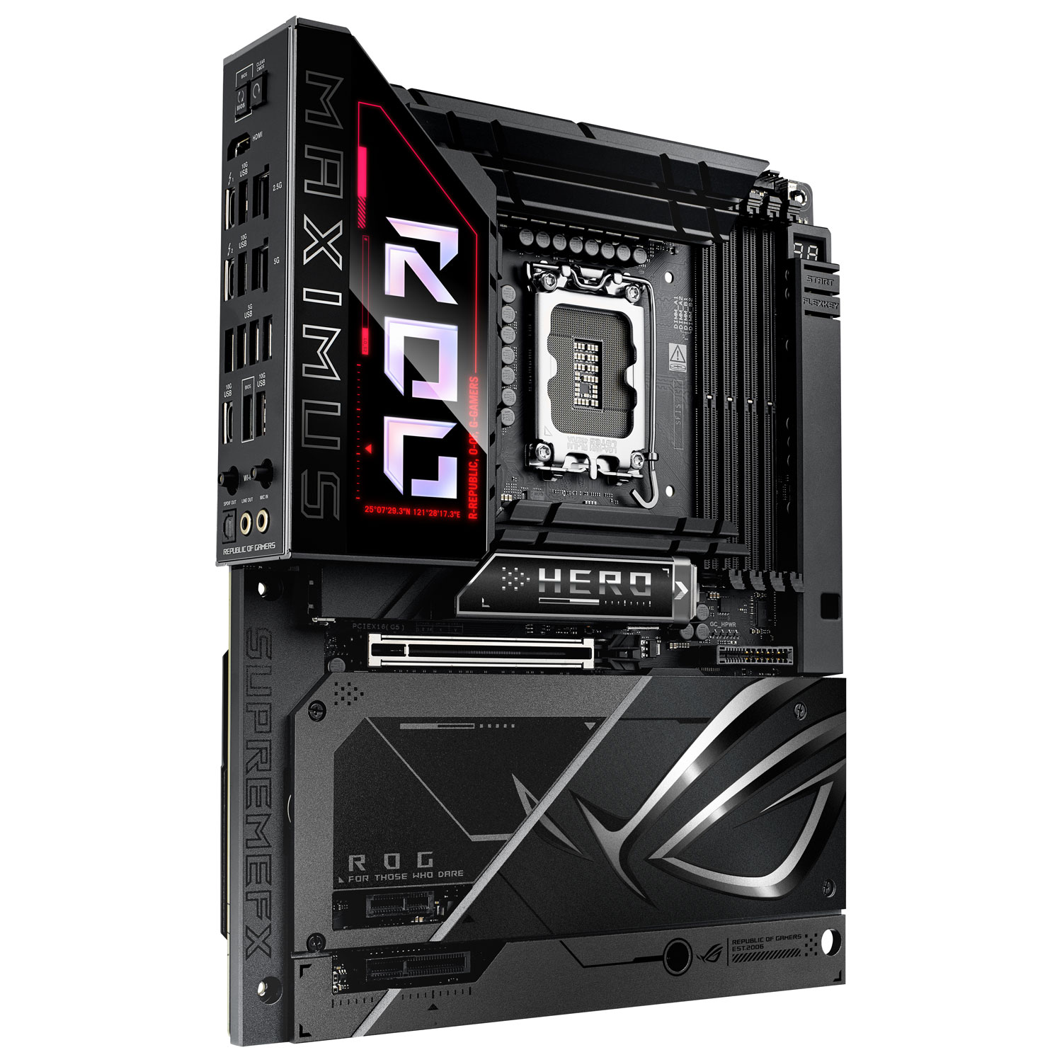 ASUS ROG Maximus Z890 Hero BTF Motherboard for Intel Core Ultra CPUs