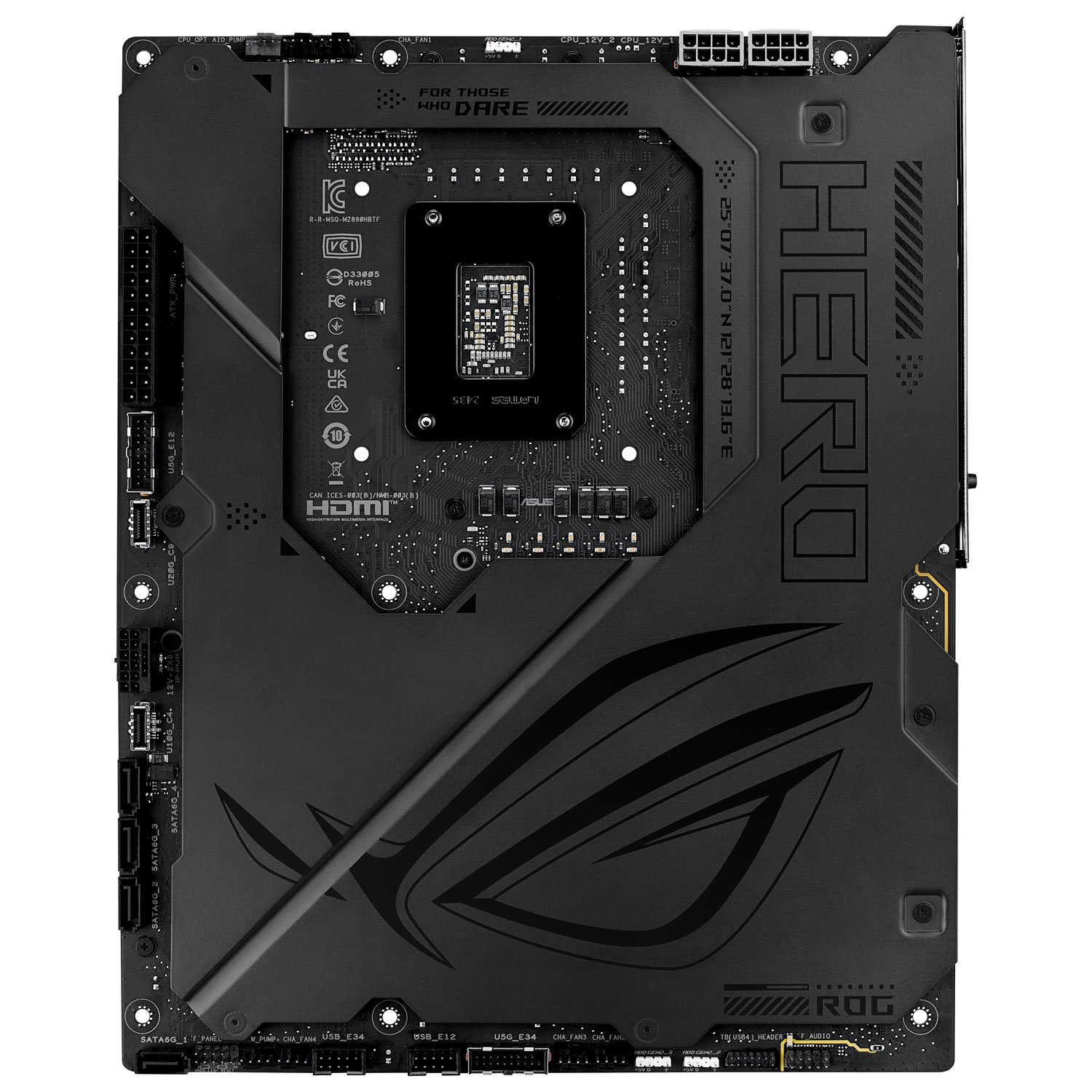 ASUS ROG Maximus Z890 Hero BTF Motherboard for Intel Core Ultra CPUs