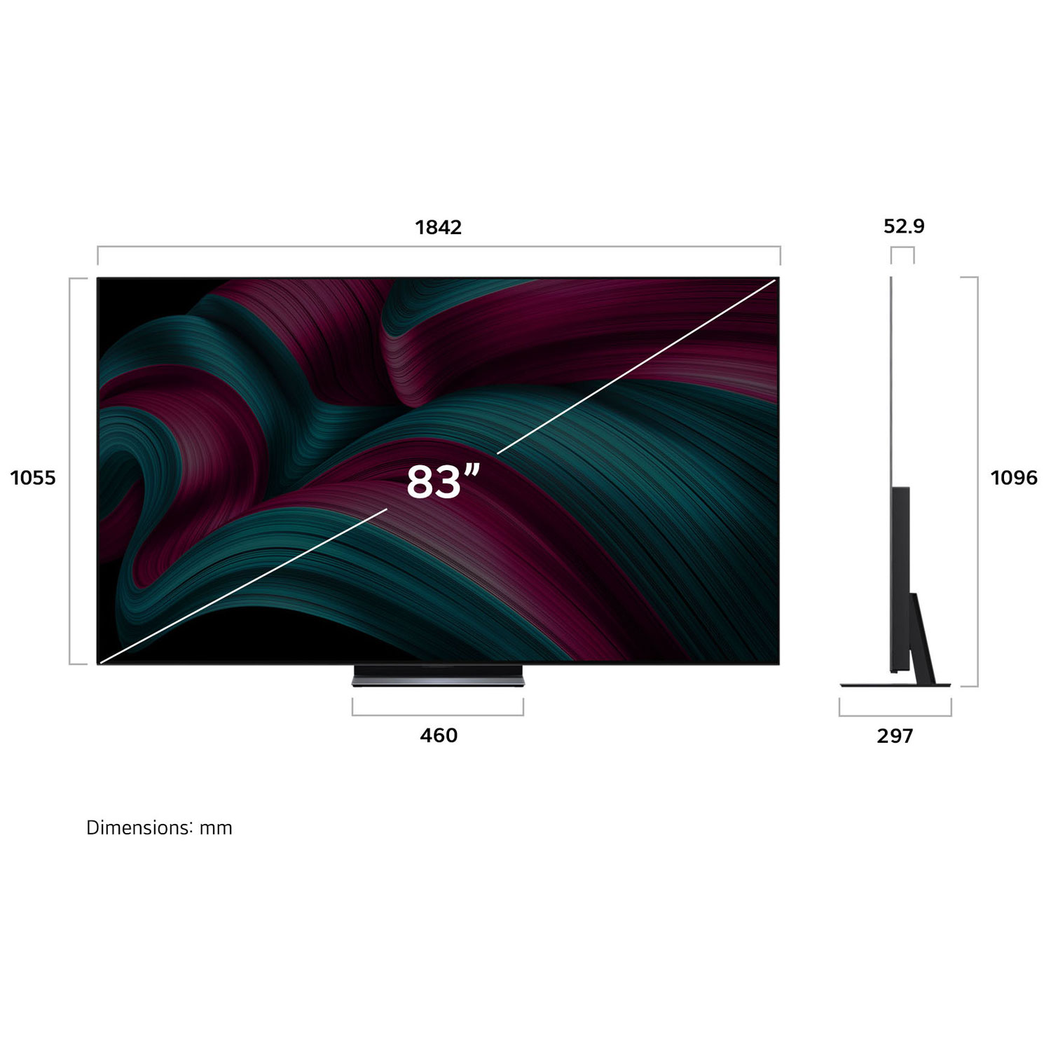 LG 83" C5 4K UHD HDR OLED Smart TV - 2025