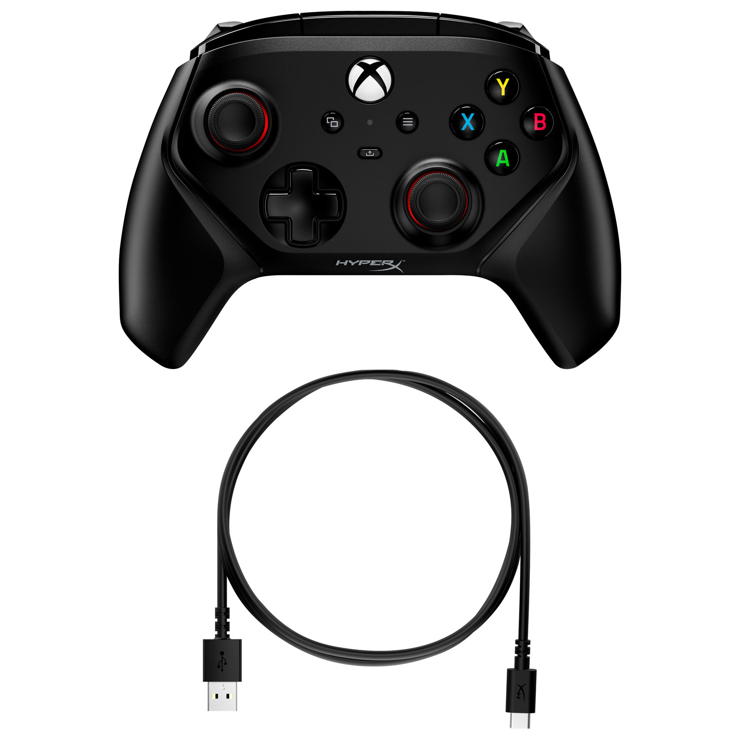 HyperX Clutch Gladiate Wired Controller for Xbox Series X|S - Black