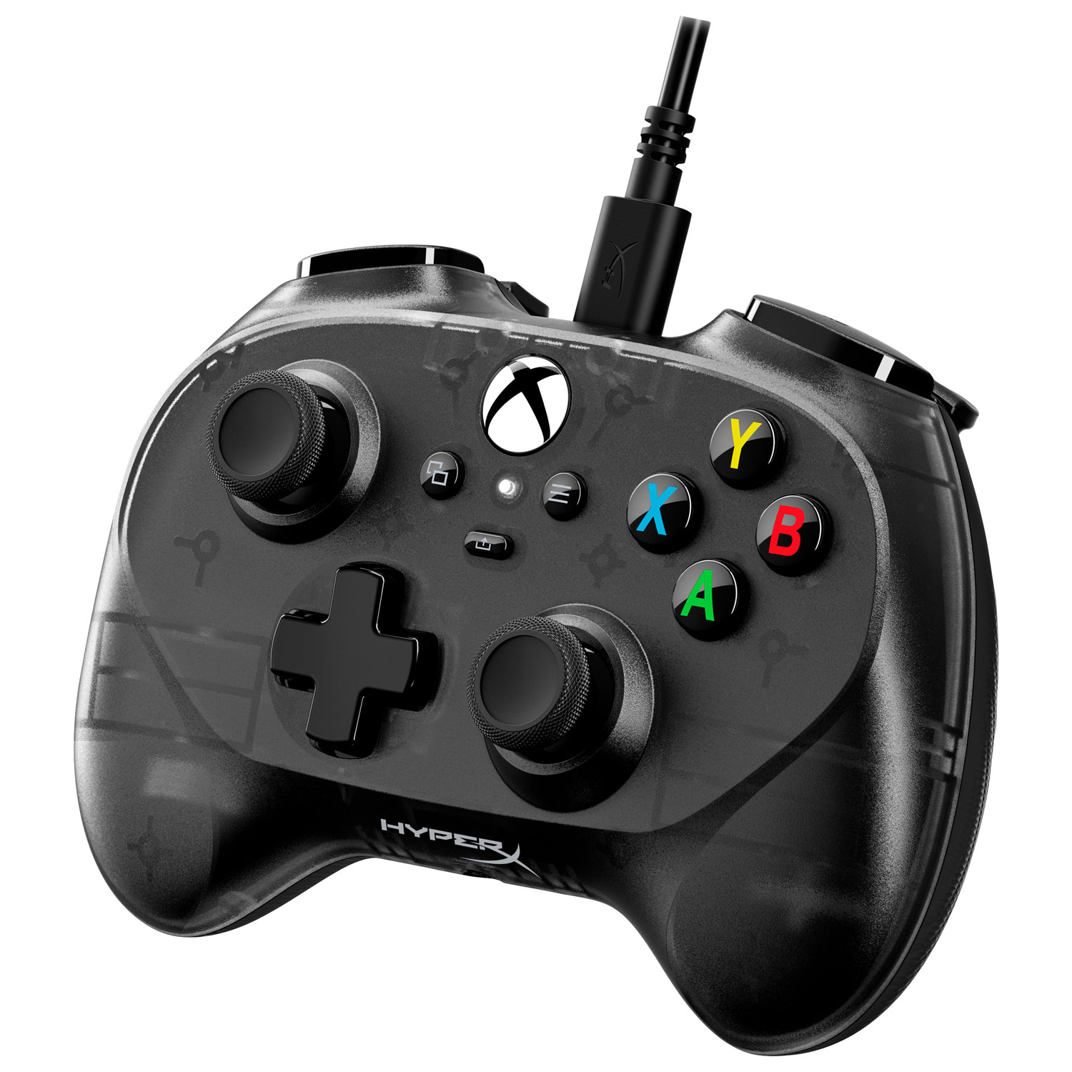 Manette avec fil Clutch Tanto de HyperX pour Xbox Series X|S - Noir