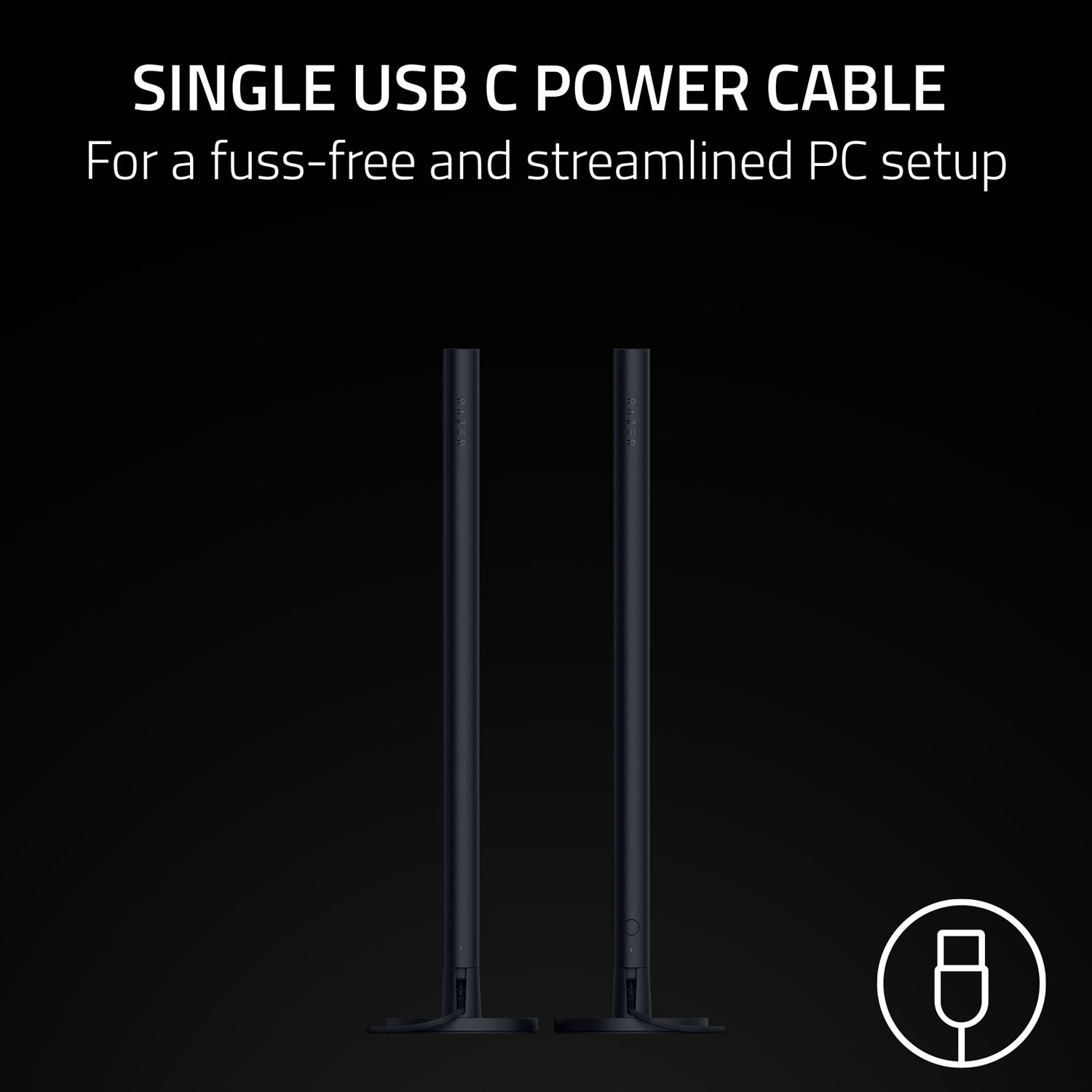 Razer Aether USB Standing Light Bars - 2 Pack