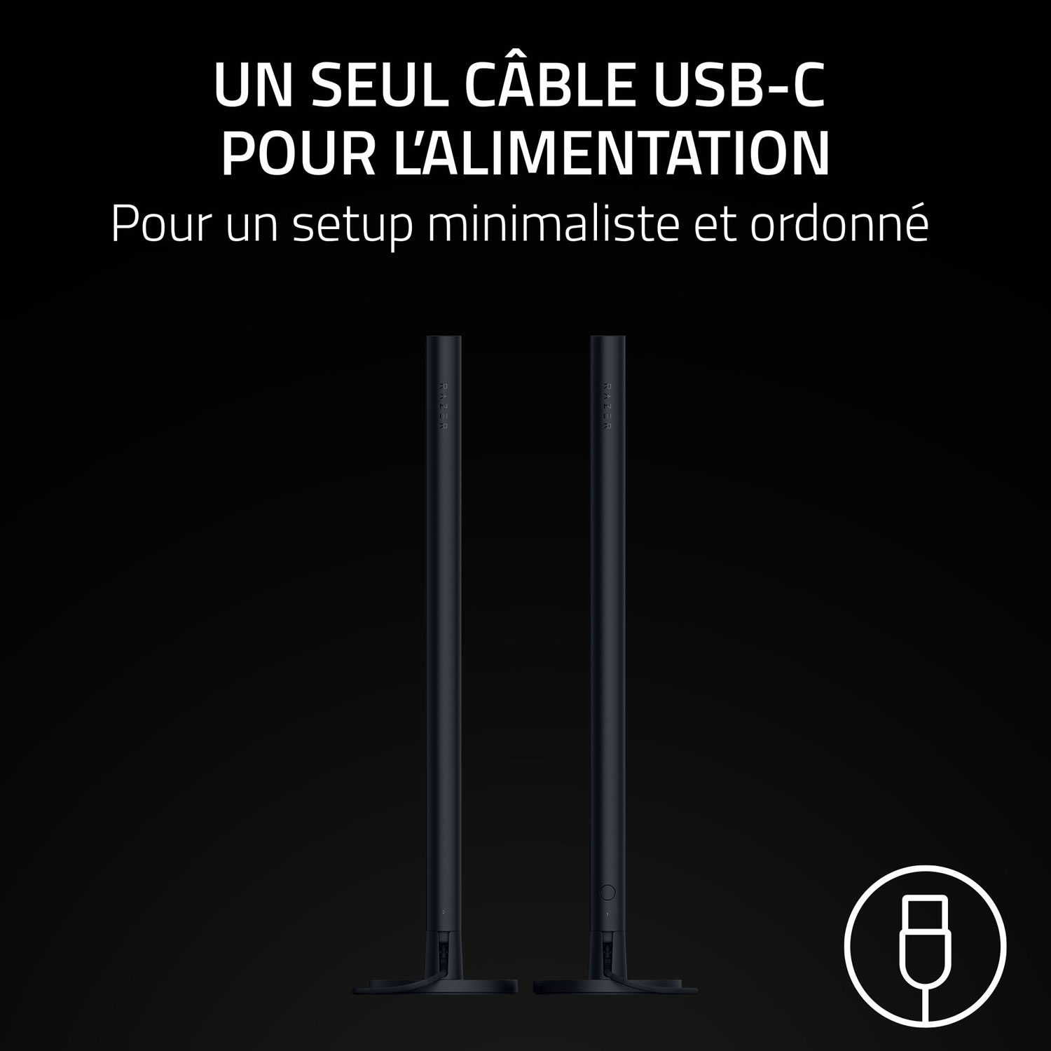 Razer Aether USB Standing Light Bars - 2 Pack