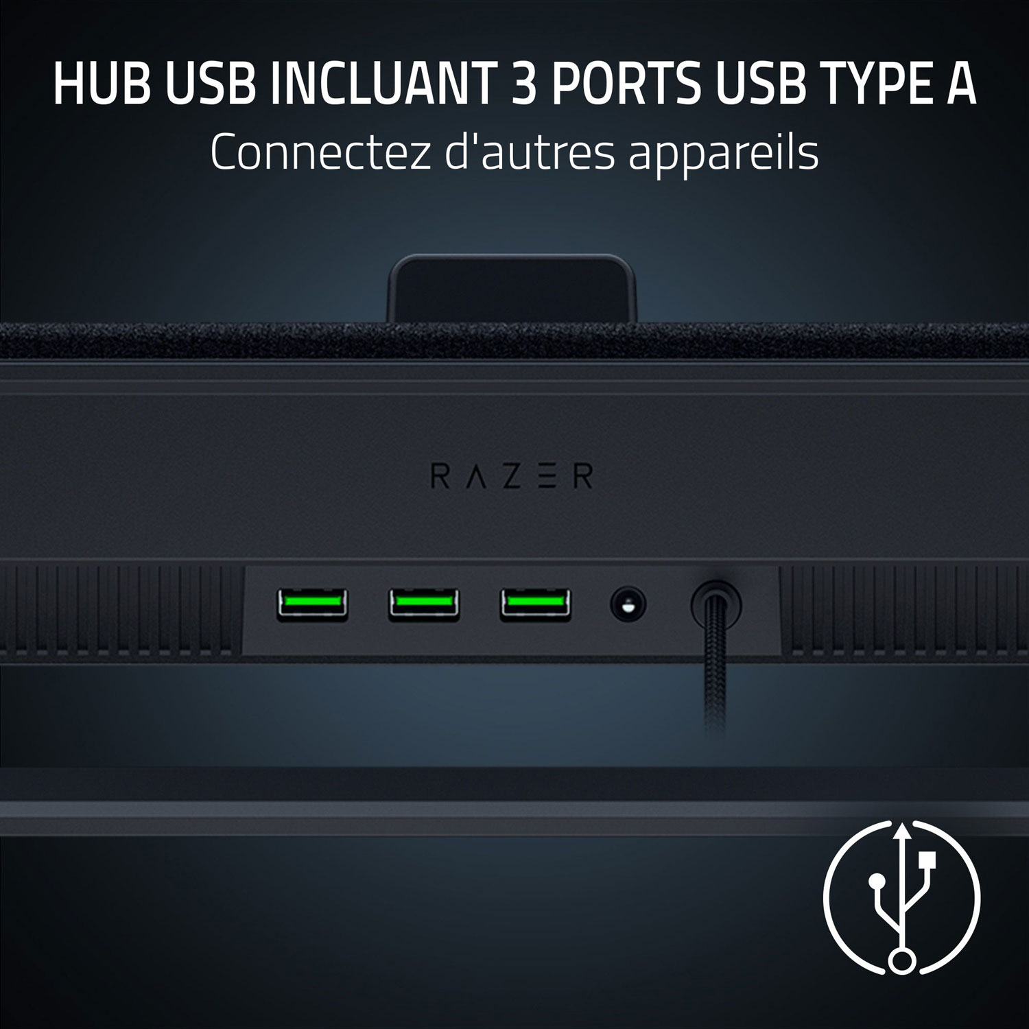 Tapis de refroidissement pour portable de Razer