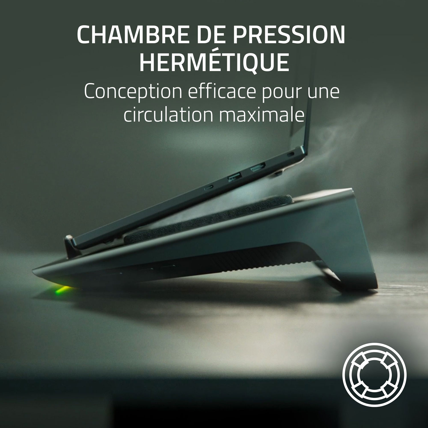 Tapis de refroidissement pour portable de Razer