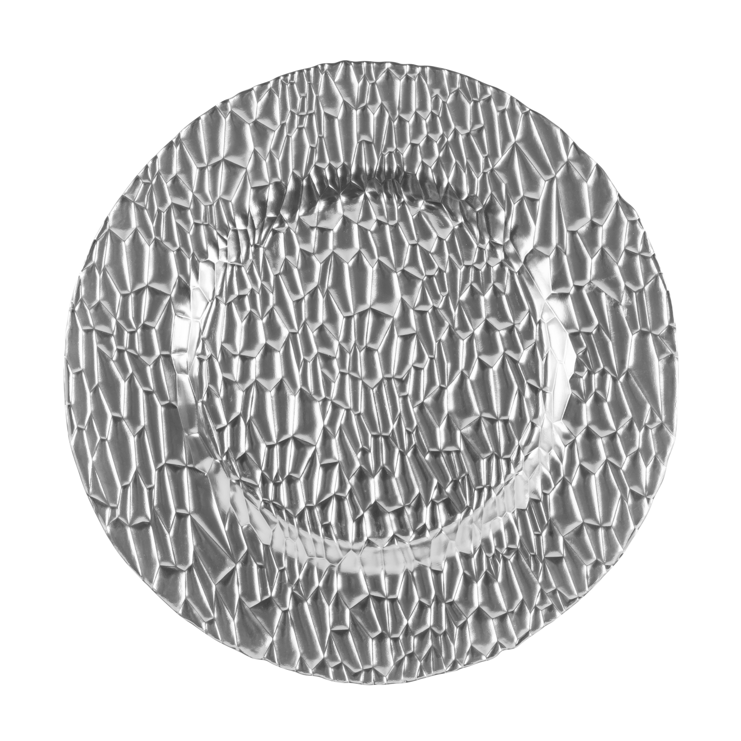 Elegance Frankford Charger Set of Four, 13", Silver