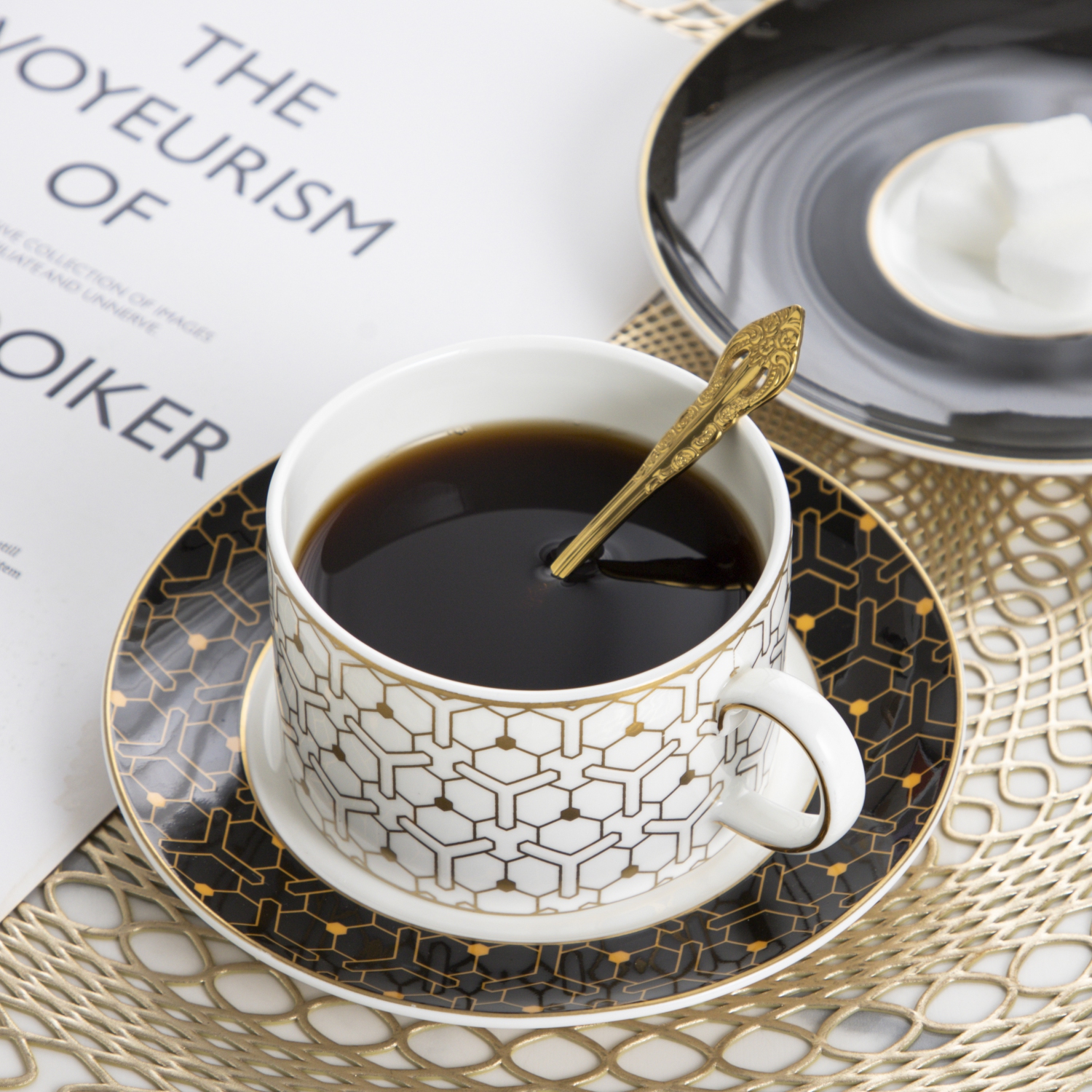 The Whispers of Elegance Tea Service Collection - Set of two 350cc Coffee Mugs