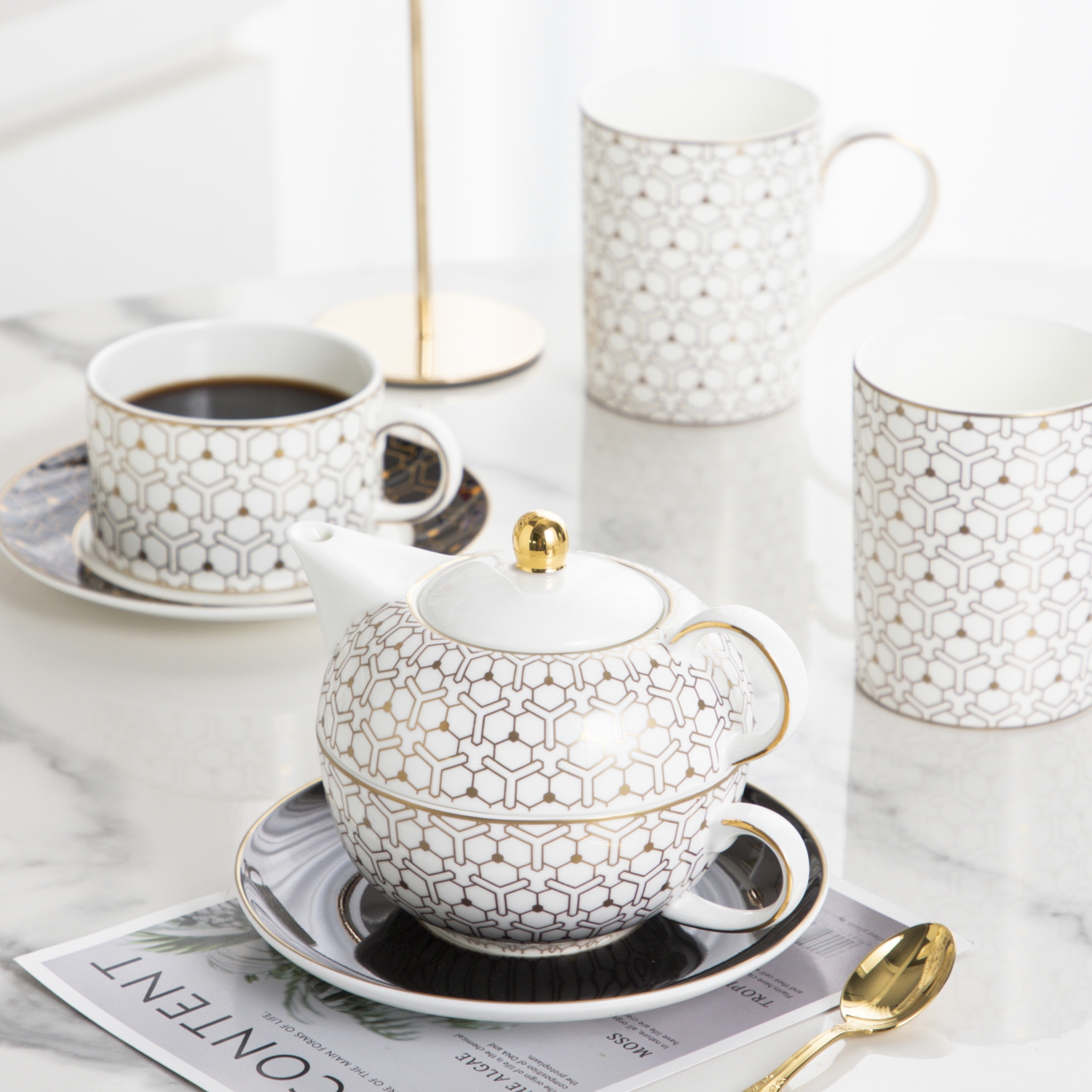 The Whispers of Elegance Tea Service Collection