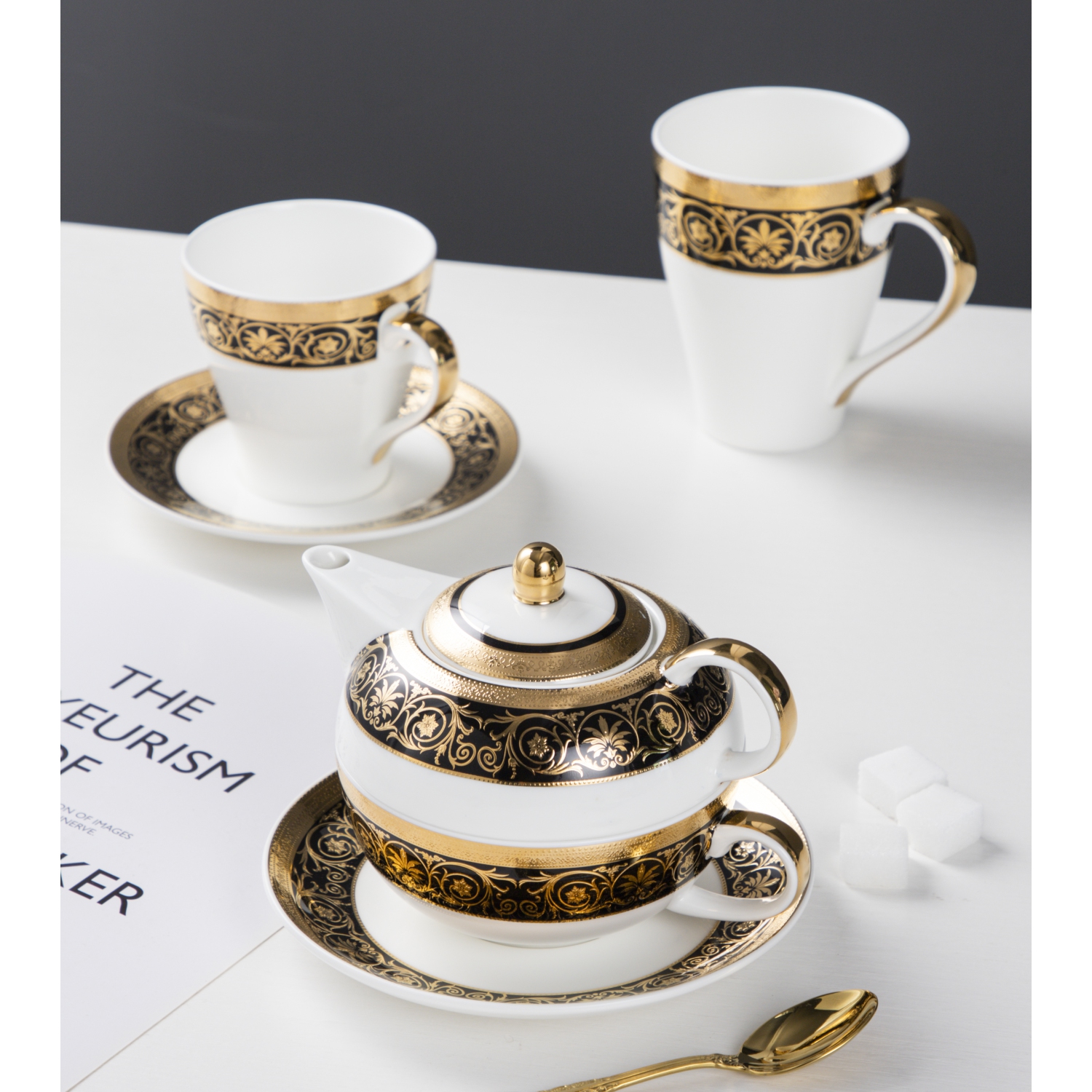 The Majestic Tea Service Collection - Tea for one Tea Set