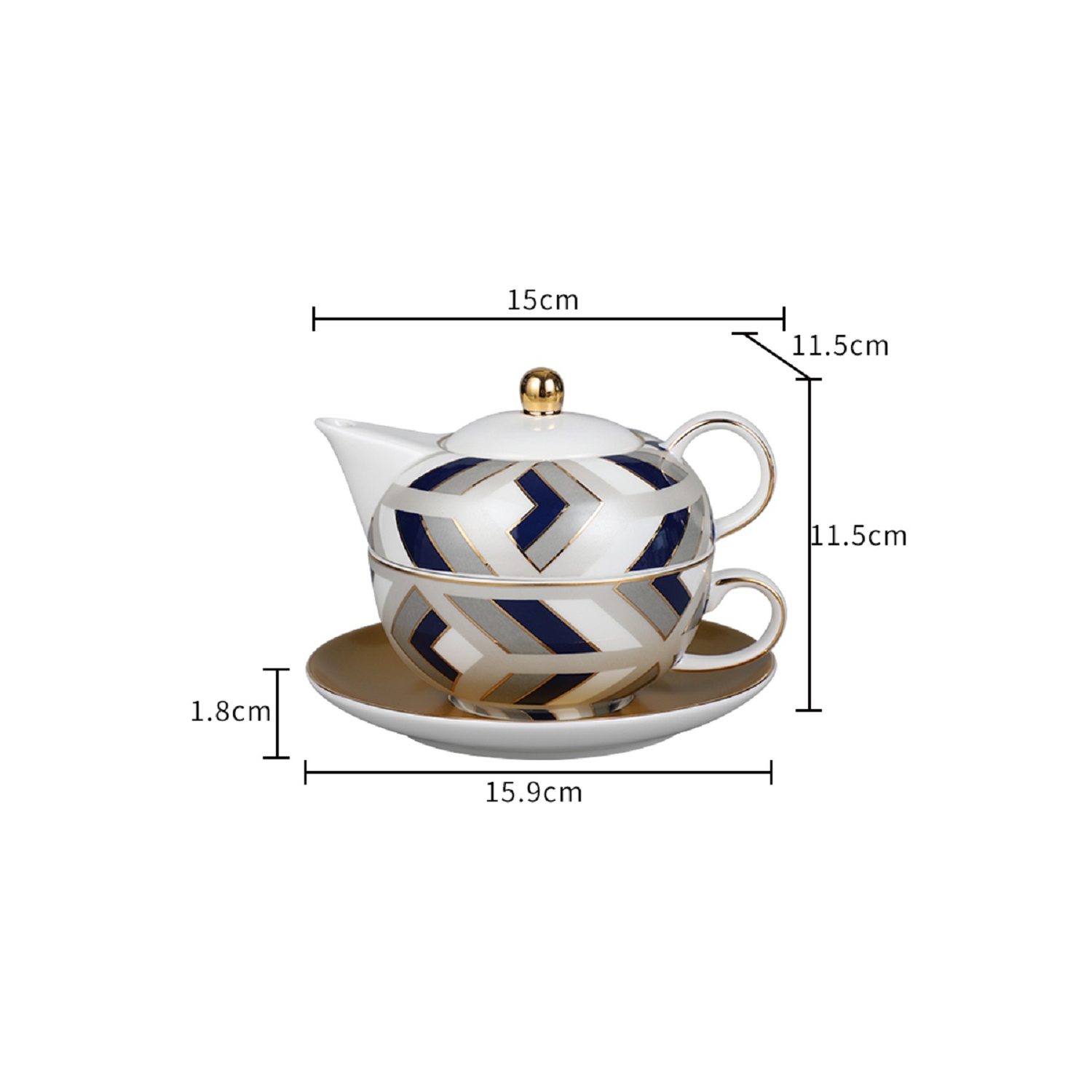 The Enchanted Tea Service Collection - 220 cc tea cup set
