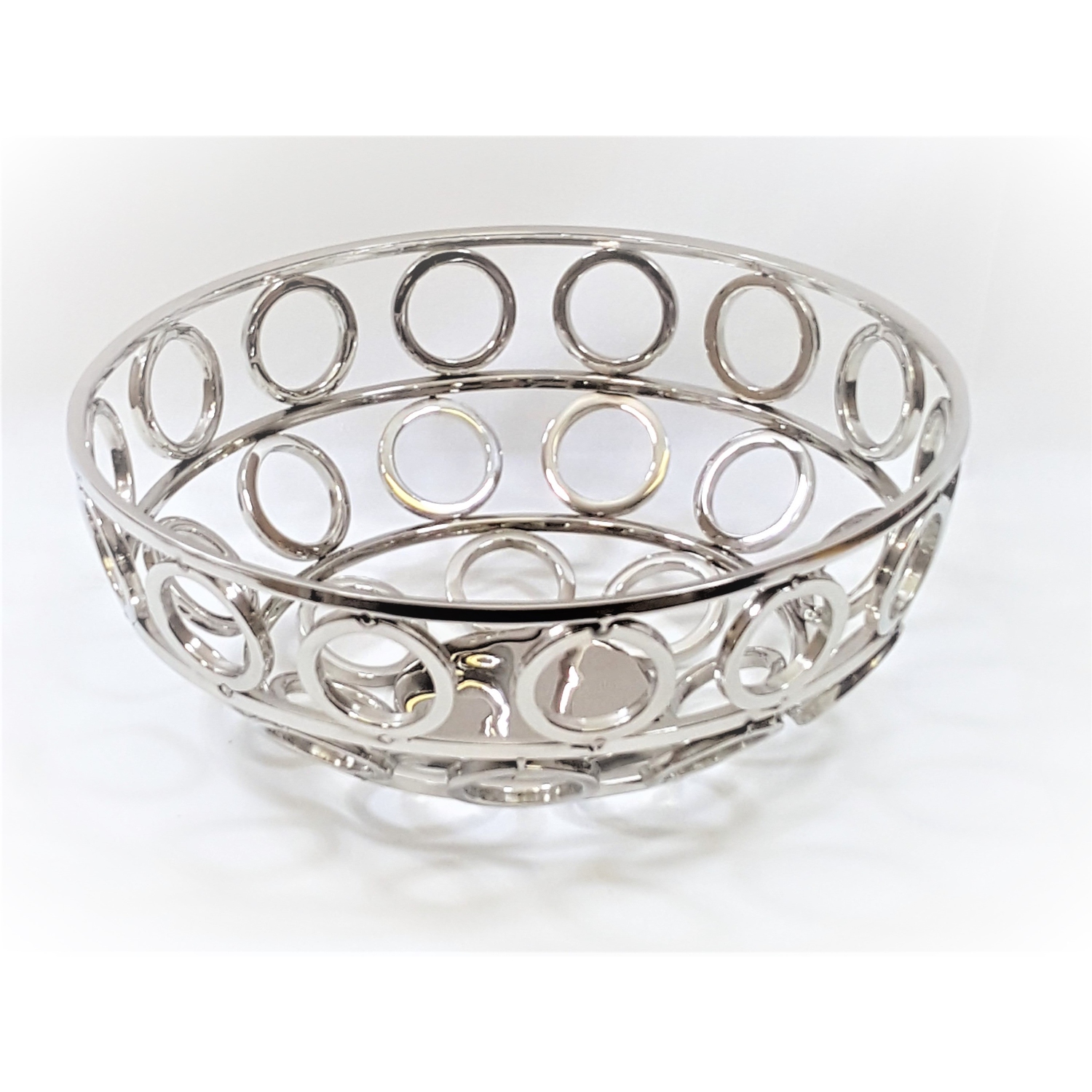 Elegance – Panier rond Rondo, 14,25" de diamètre, 6" de hauteur