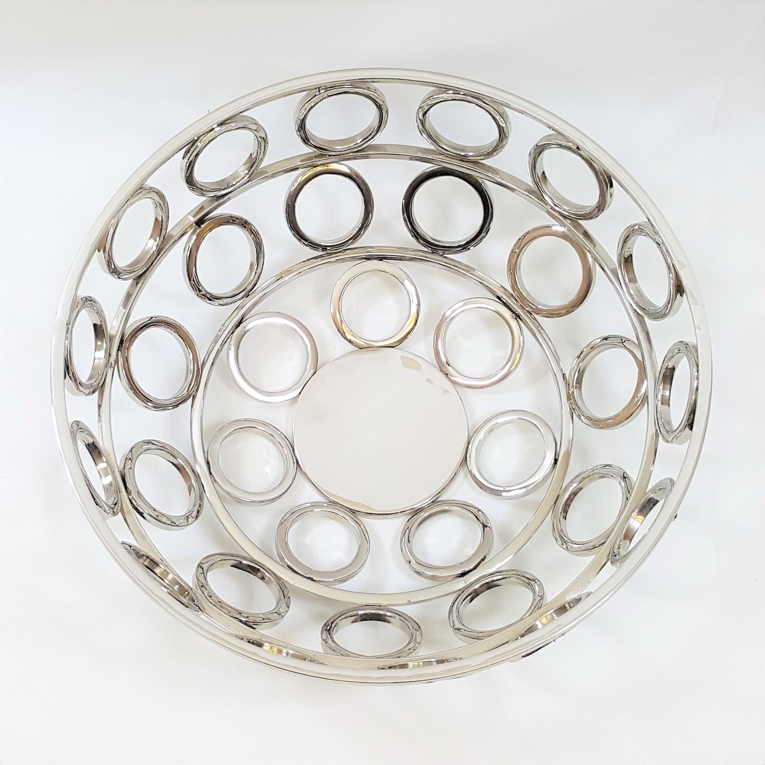 Elegance – Panier rond Rondo, 14,25" de diamètre, 6" de hauteur