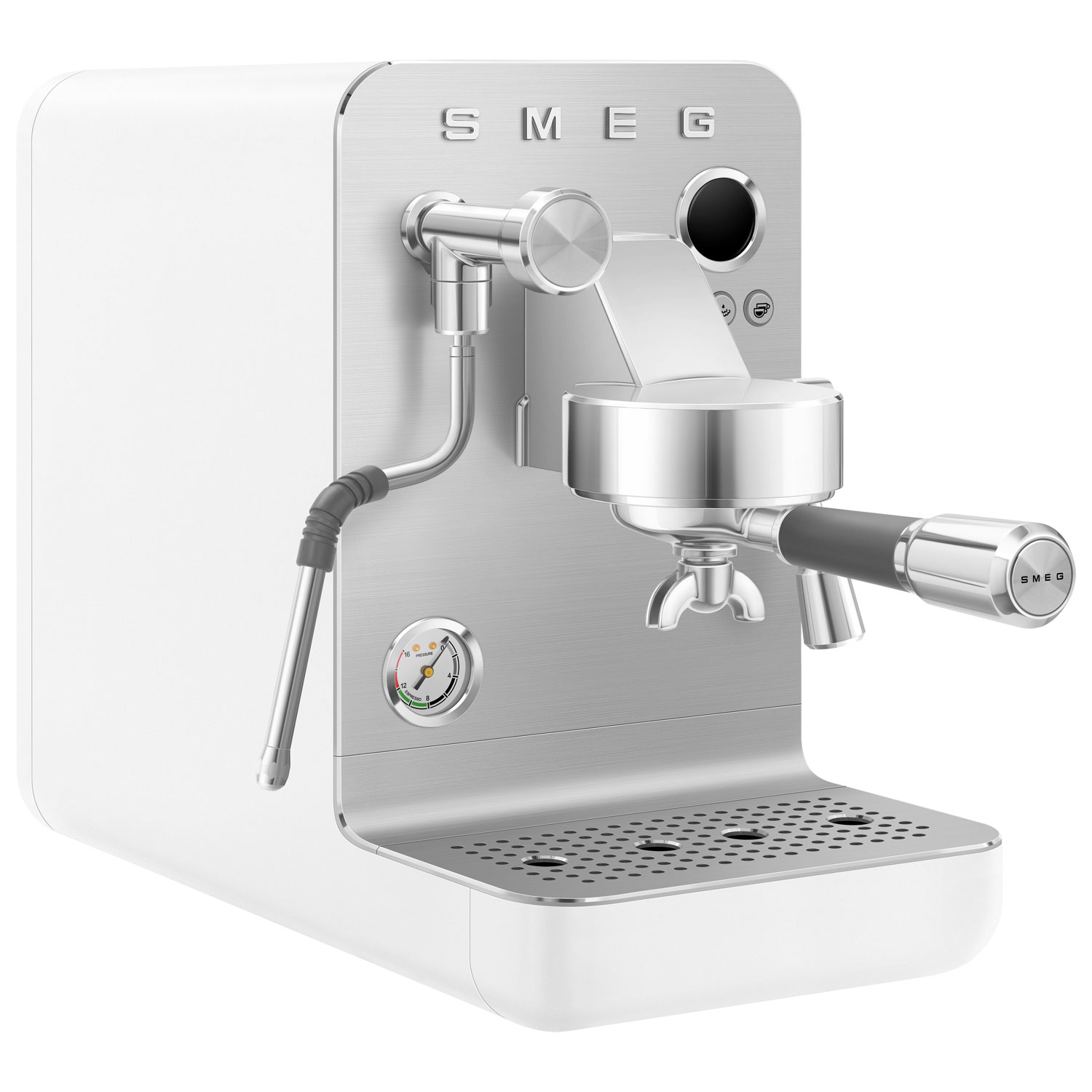 Smeg MiniExpress Manual Espresso Machine - Matte White