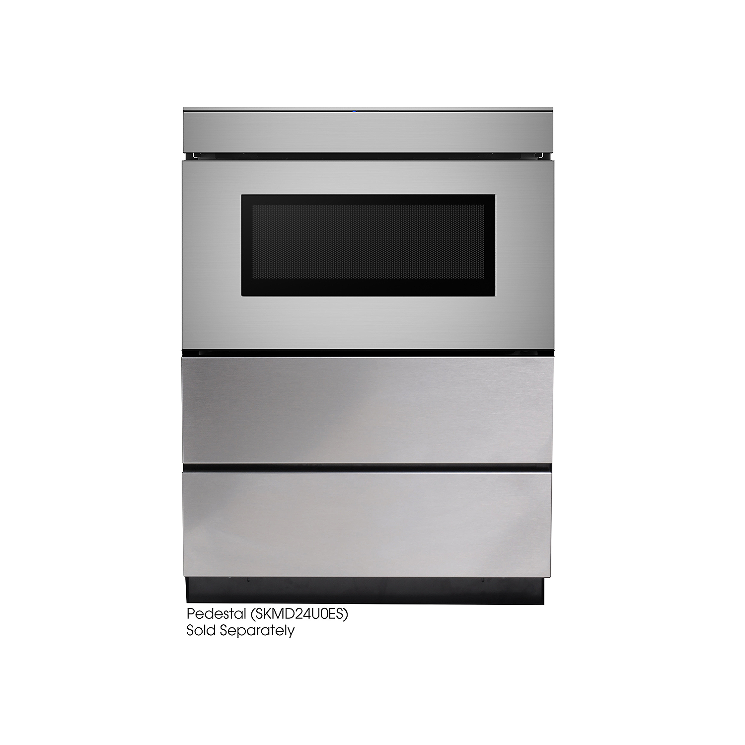 Four micro-ondes encastrable intelligent à tiroir de 24&nbsp;po DE SHARP avec «&nbsp;Easy Wave Open&nbsp;» SMD2479KSC