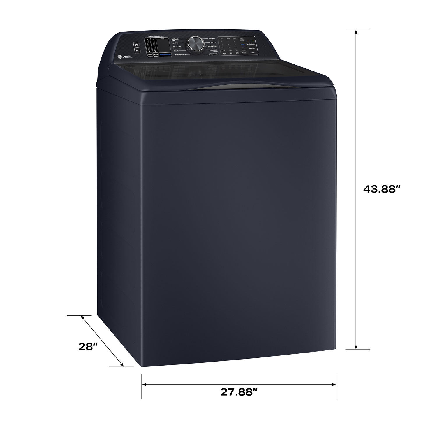 GE Profile 5.4 Cu. Ft. High Efficiency Top Load Washer - Sapphire Blue