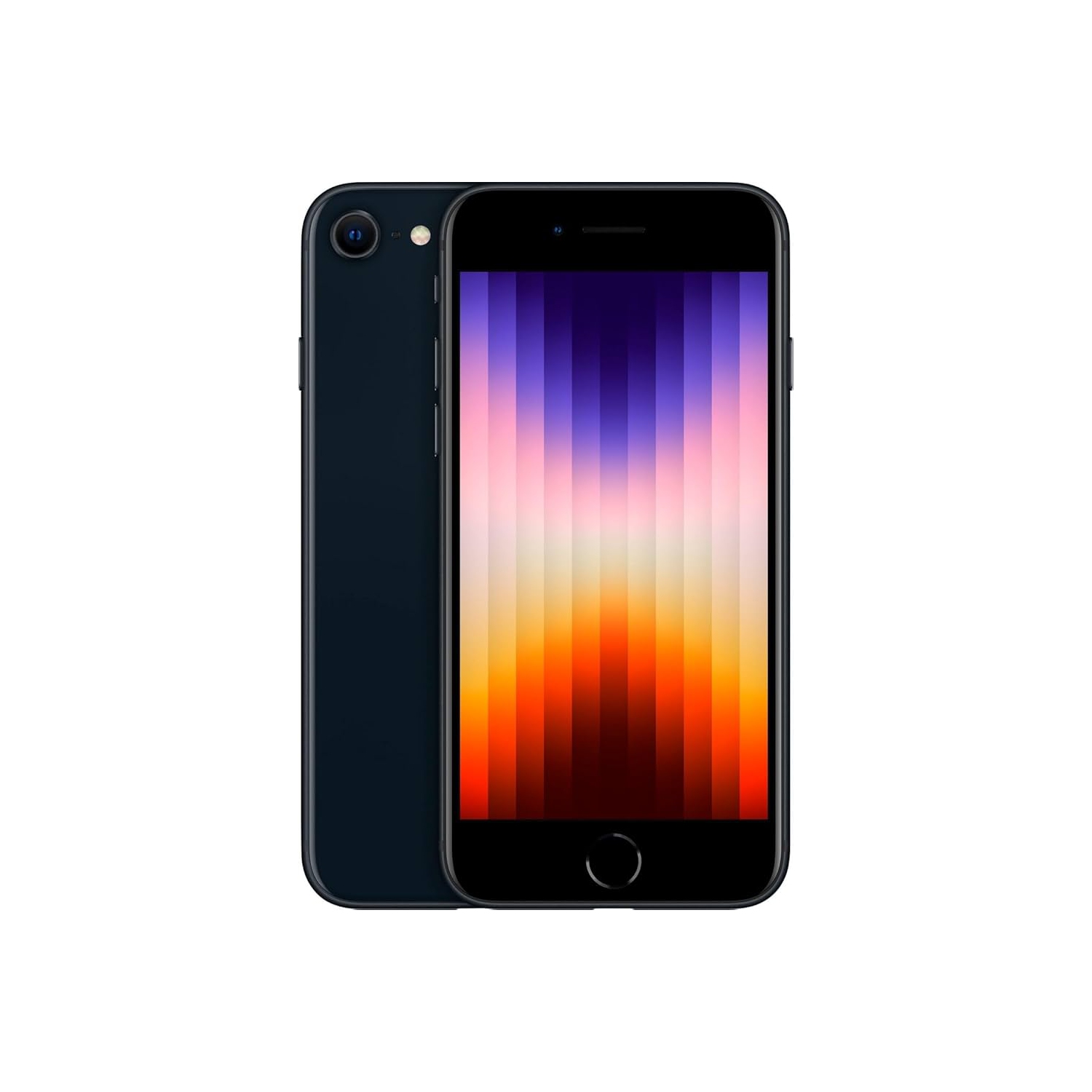 Remis à neuf - iPhone SE 3ᵉ Generation d'Apple - Écran de 4,7&nbsp;po - Stockage 64&nbsp;Go - Minuit - A2595