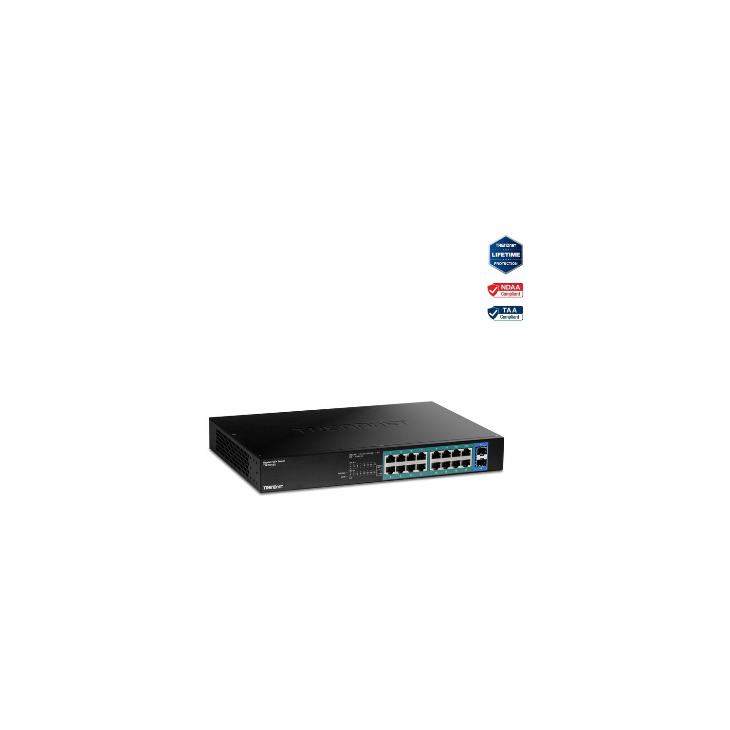 TRENDnet TPE-TG182 18-Port Gigabit PoE+ Switch