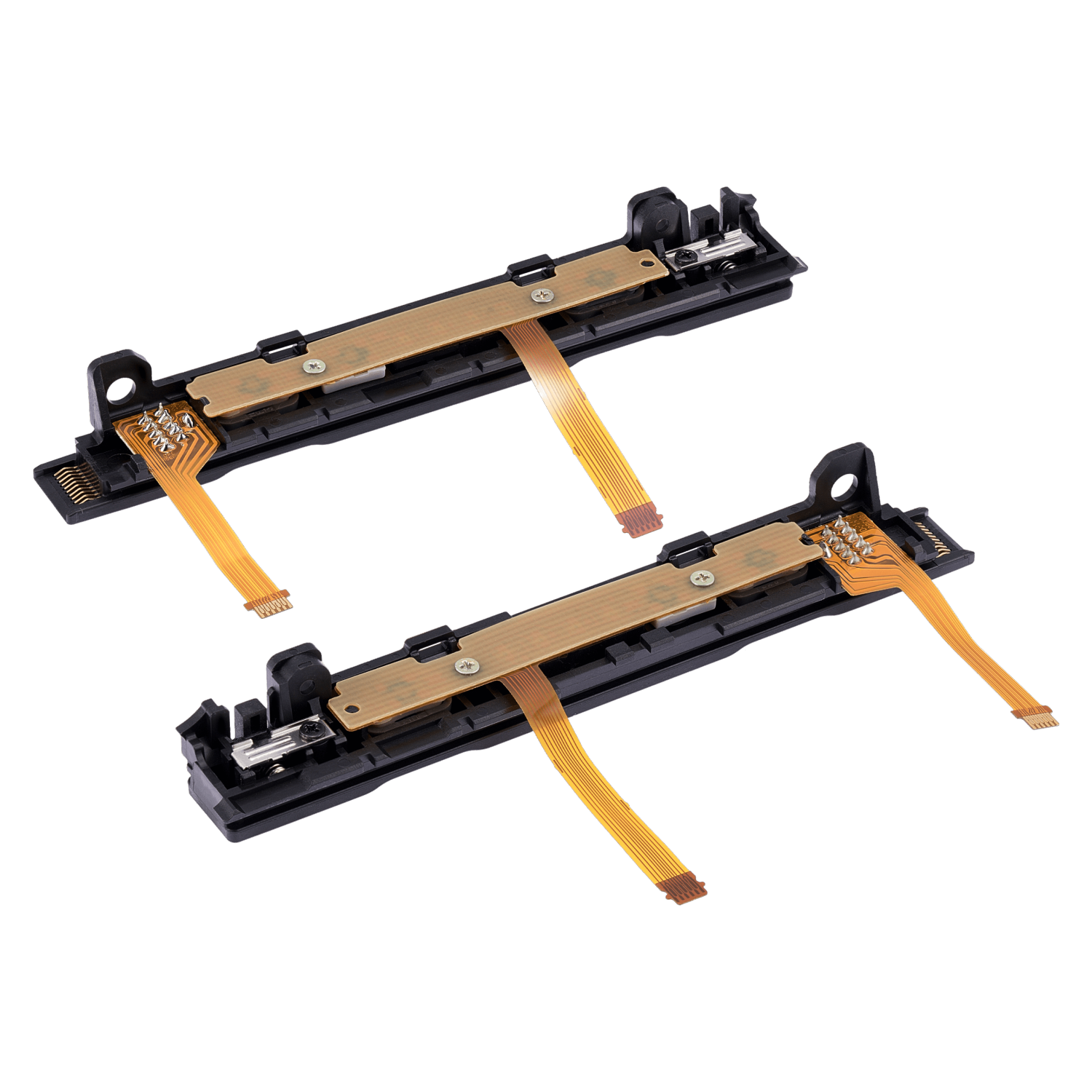 Rail en plastique de rechange avec câble flexible compatible avec la Nintendo Switch (gris)