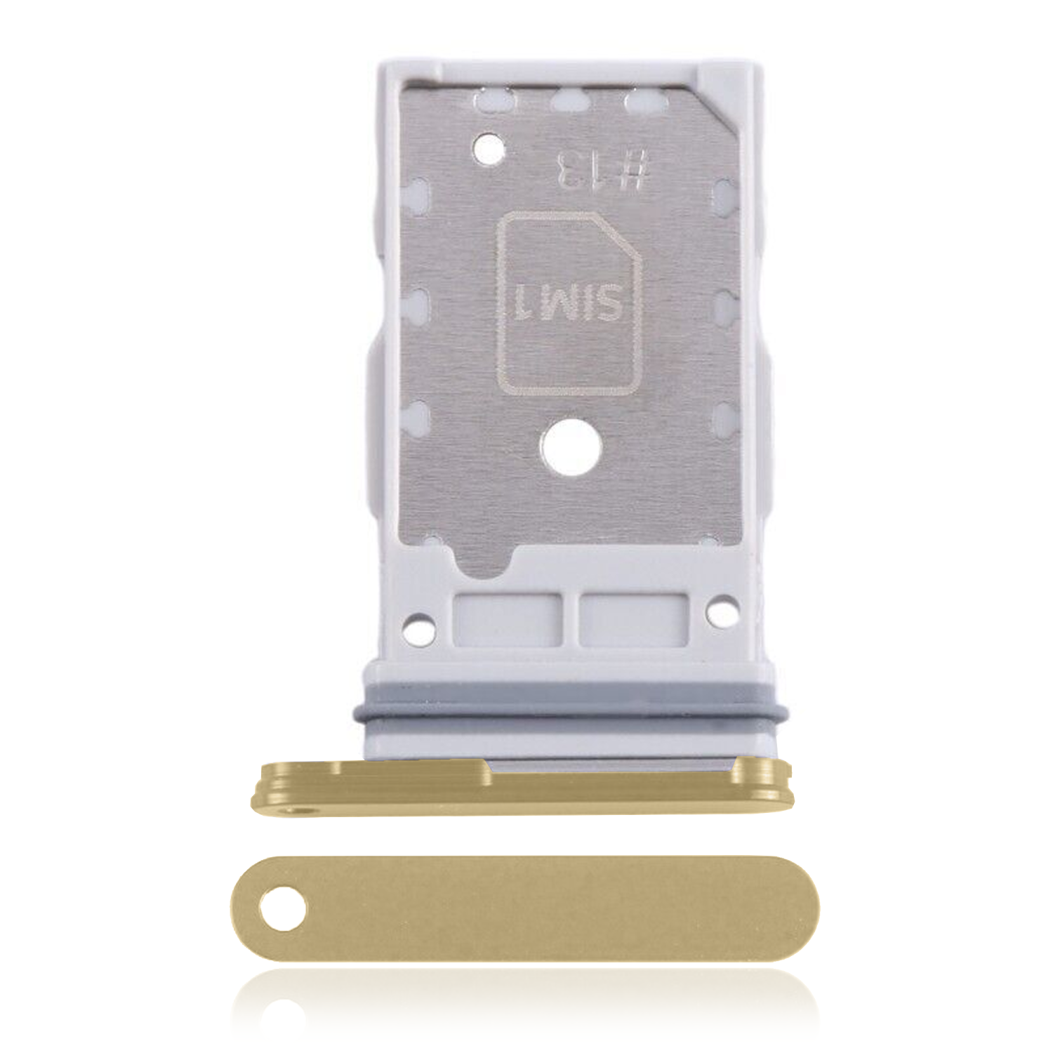 Replacement Single Sim Card Tray Compatible With Samsung Galaxy S24 5G / S24 Plus 5G
