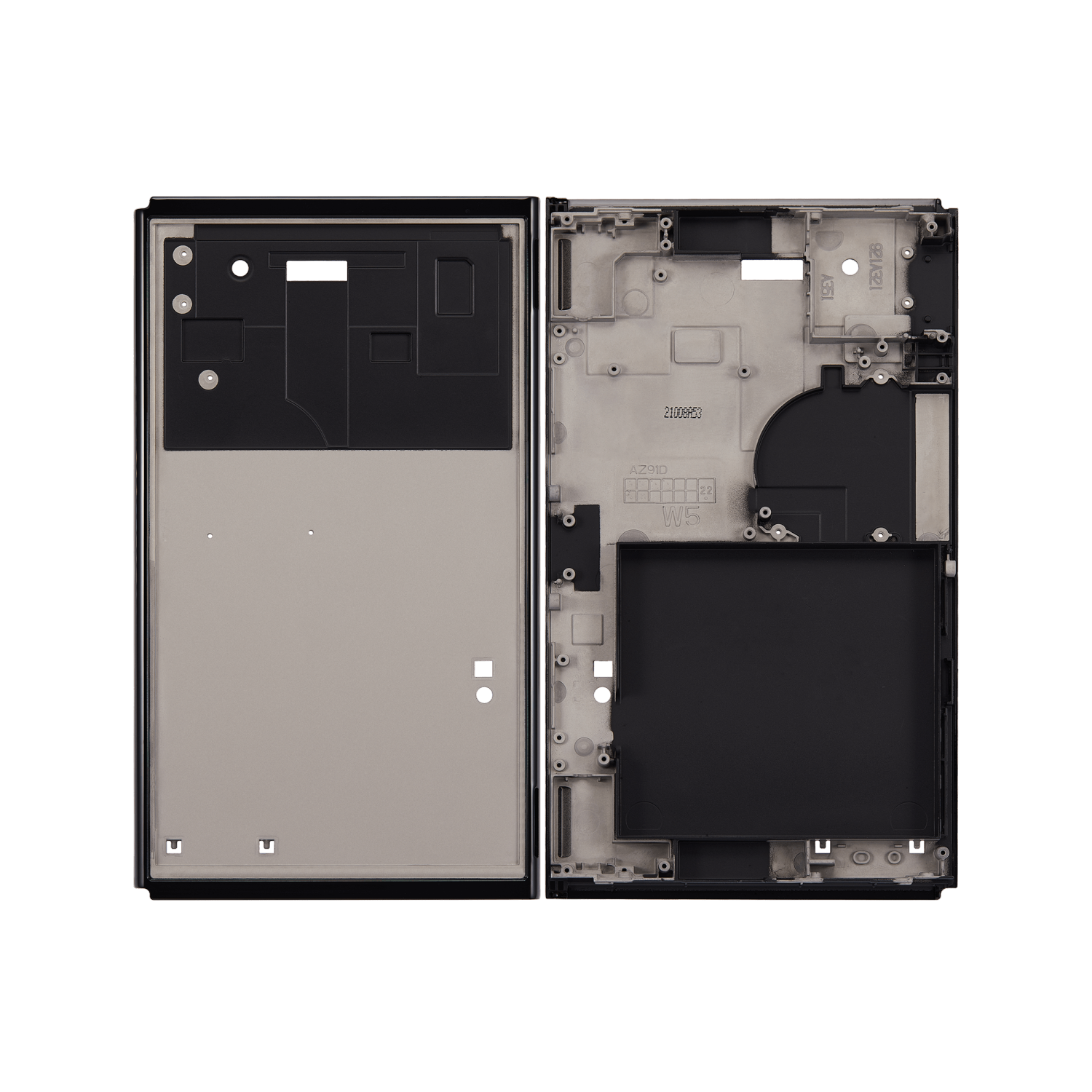 Boîtier moyen de rechange compatible avec la Nintendo Switch OLED