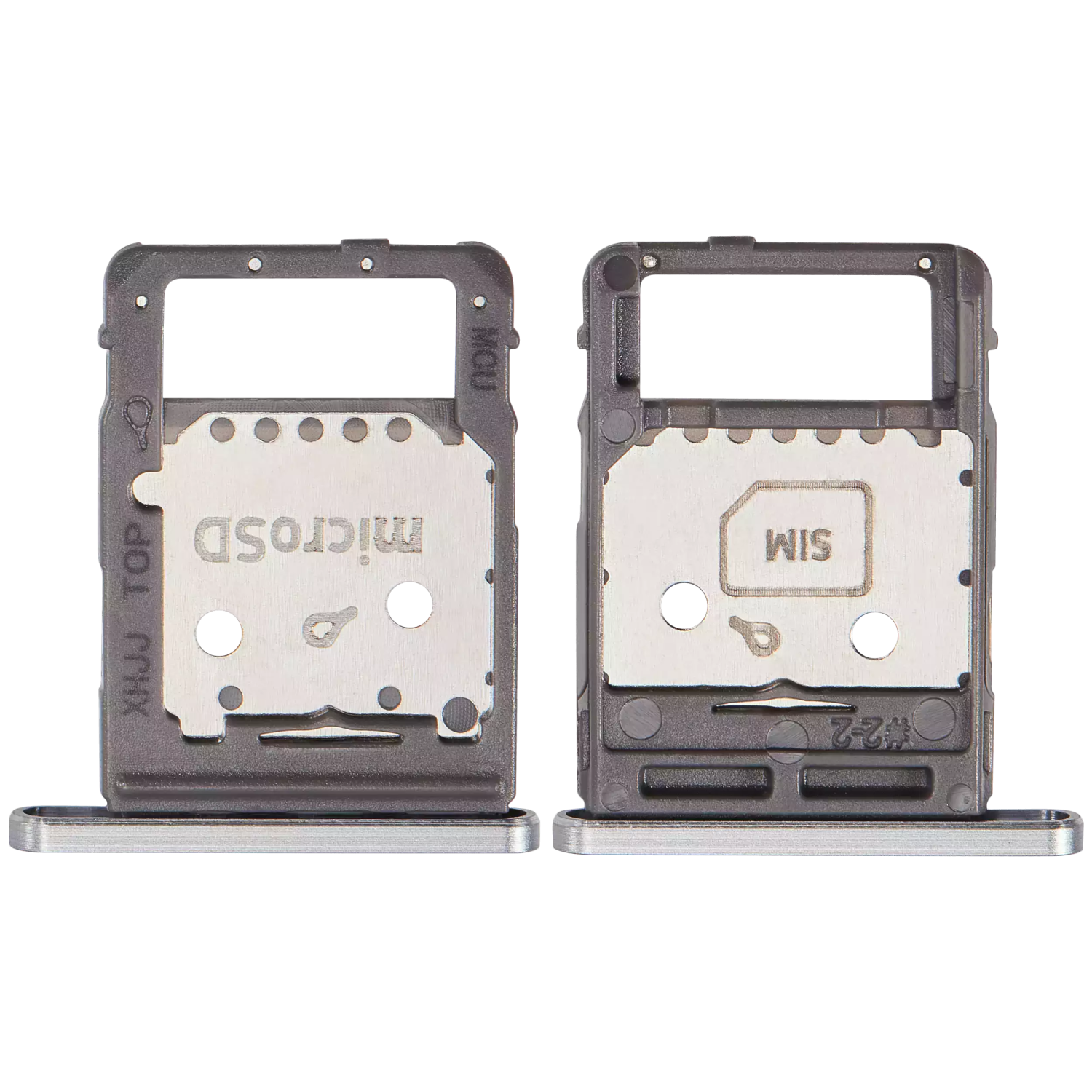 Replacement Dual Sim Card Tray For Galaxy Tab S8(X706/22) / Tab S8 + 5G / Tab S8 Ultra (X906/22) (Silver)