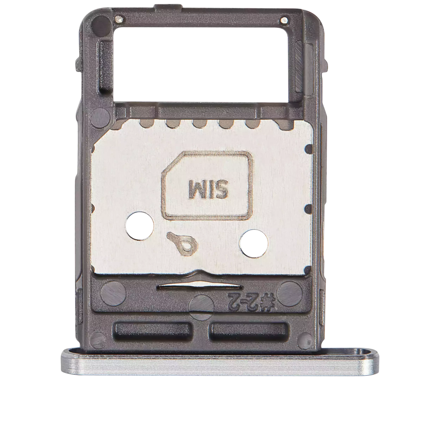 Replacement Dual Sim Card Tray For Galaxy Tab S8(X706/22) / Tab S8 + 5G / Tab S8 Ultra (X906/22) (Silver)